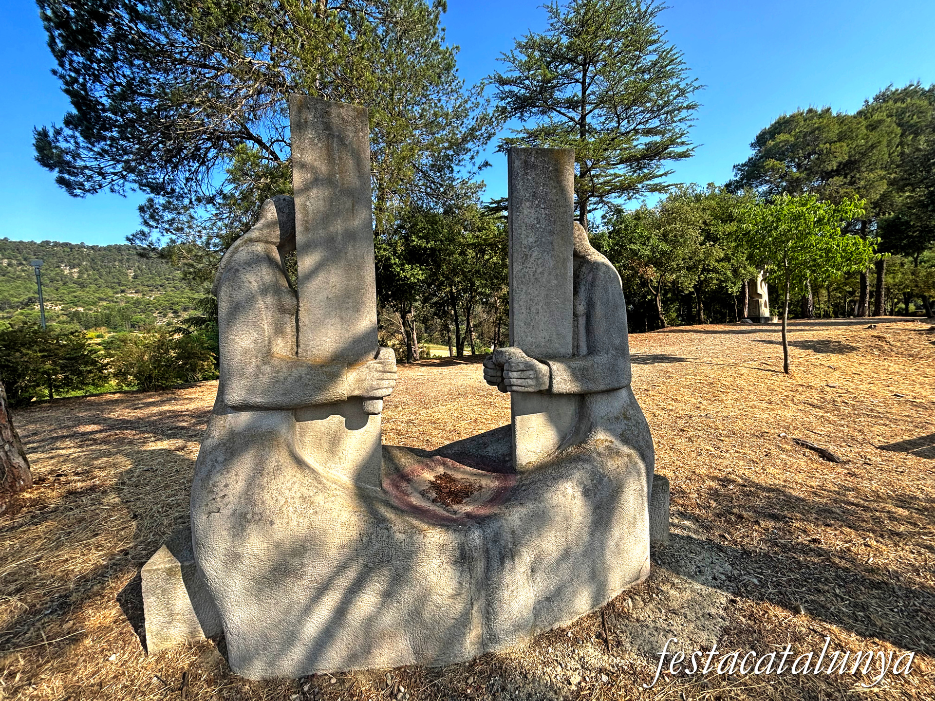 Monistrol de Calders - Escultura Toscadeiro de Josep Sobrado Balboa
