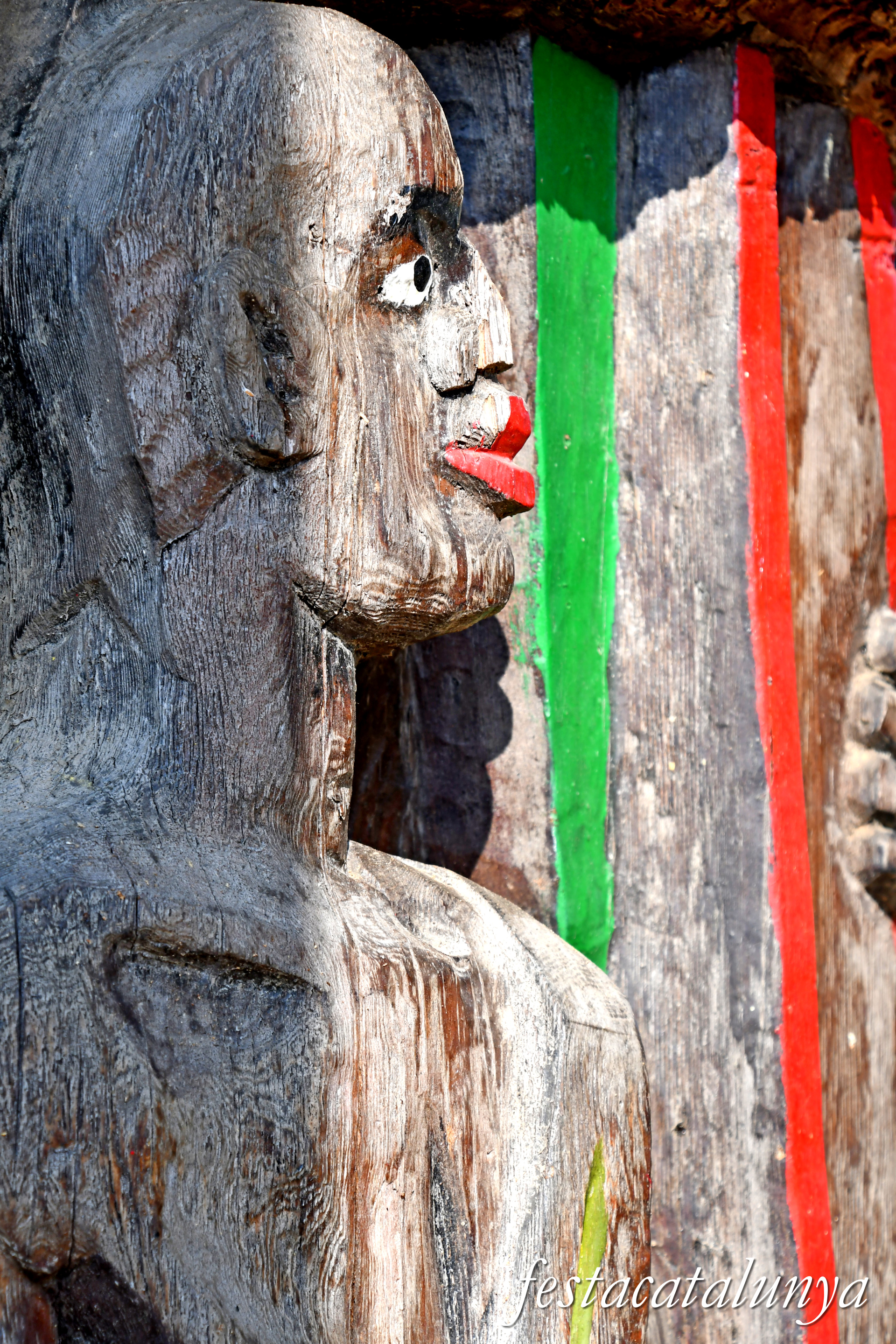 Monistrol de Calders - Escultura Tronc, art africà de Charles Henry Collet Colomb