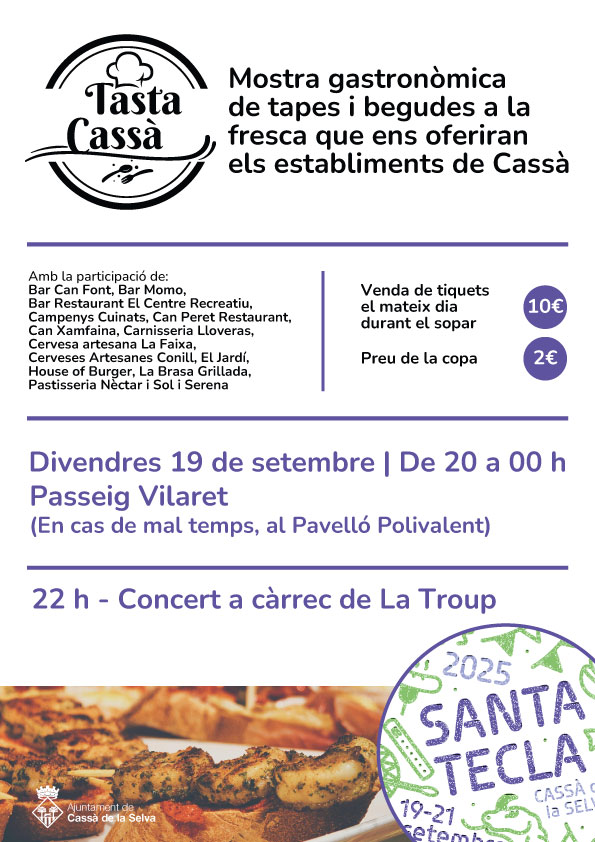 Cassà de la Selva - Tasta Cassà 
