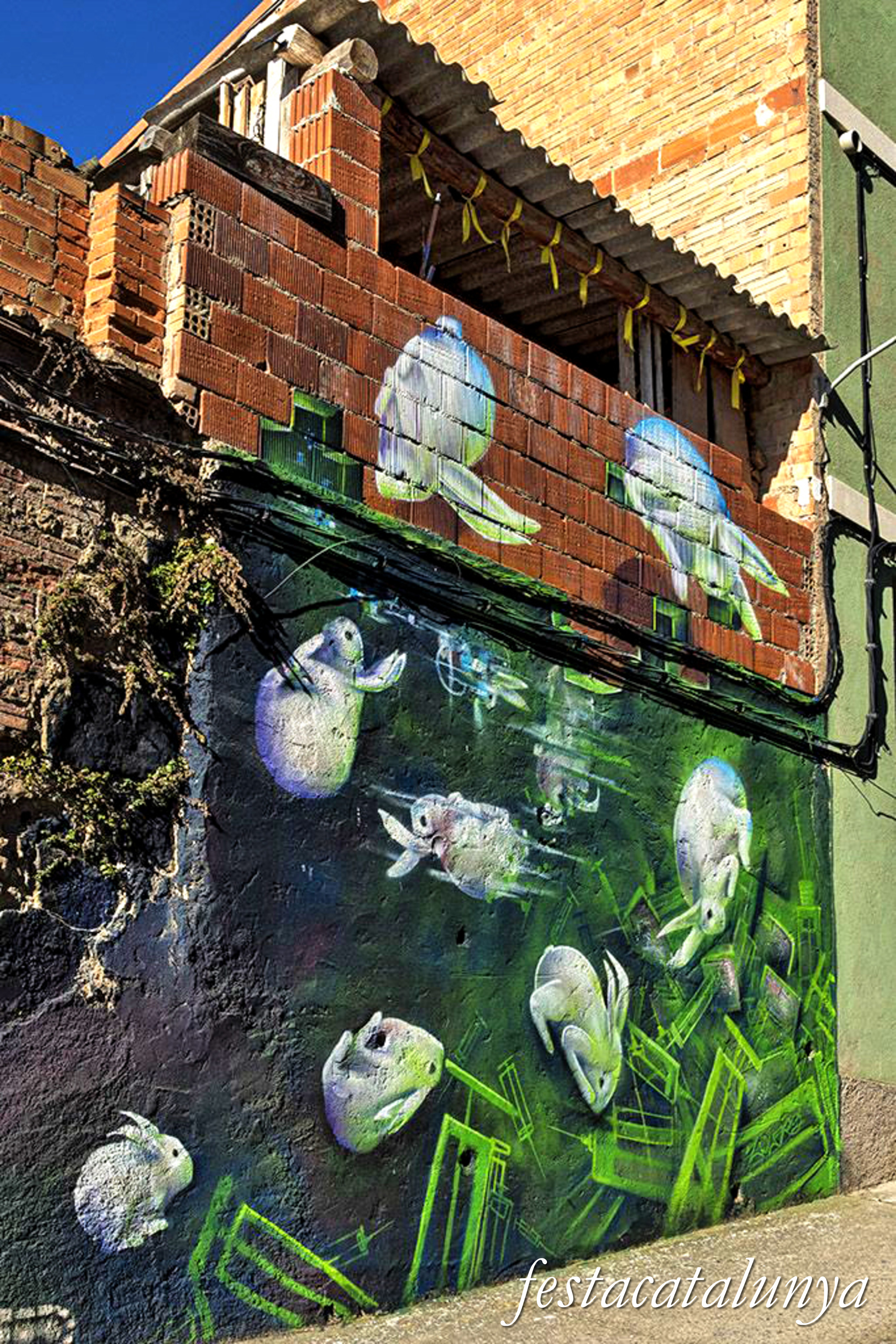 Monistrol de Calders - Art urbà - Mural Fabian Zolar