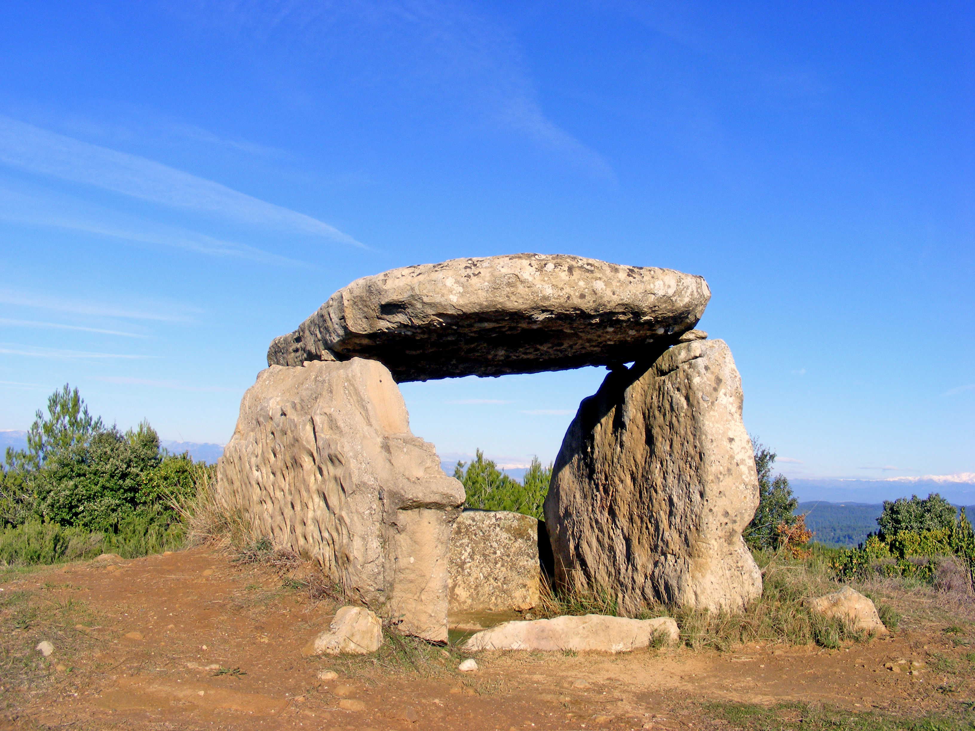 Monistrol de Calders - Dolmen del Pla de Trullàs o Trullars (Foto: Mapa del Patrimoni)