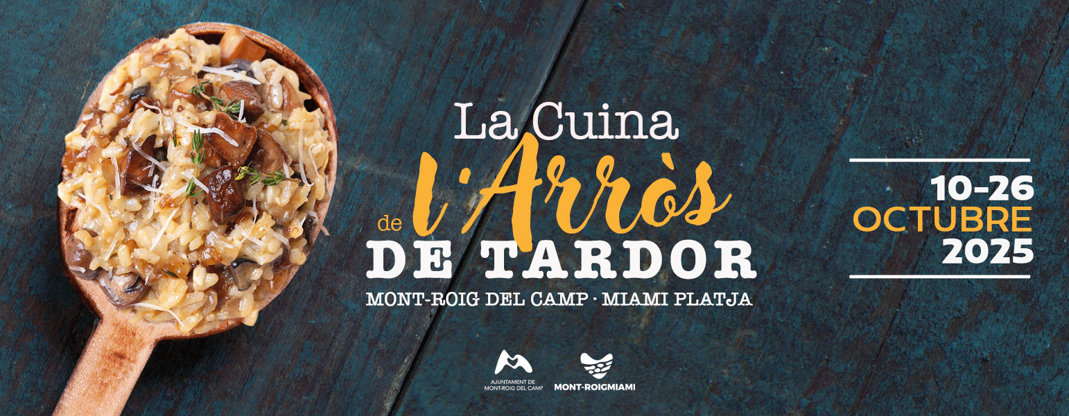 Mont-roig del Camp - Jornades Gastronòmiques de la Cuina de l'Arròs de Tardor 