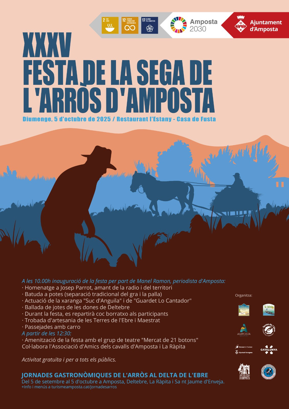 Amposta - Festa de la Sega de l'Arròs 