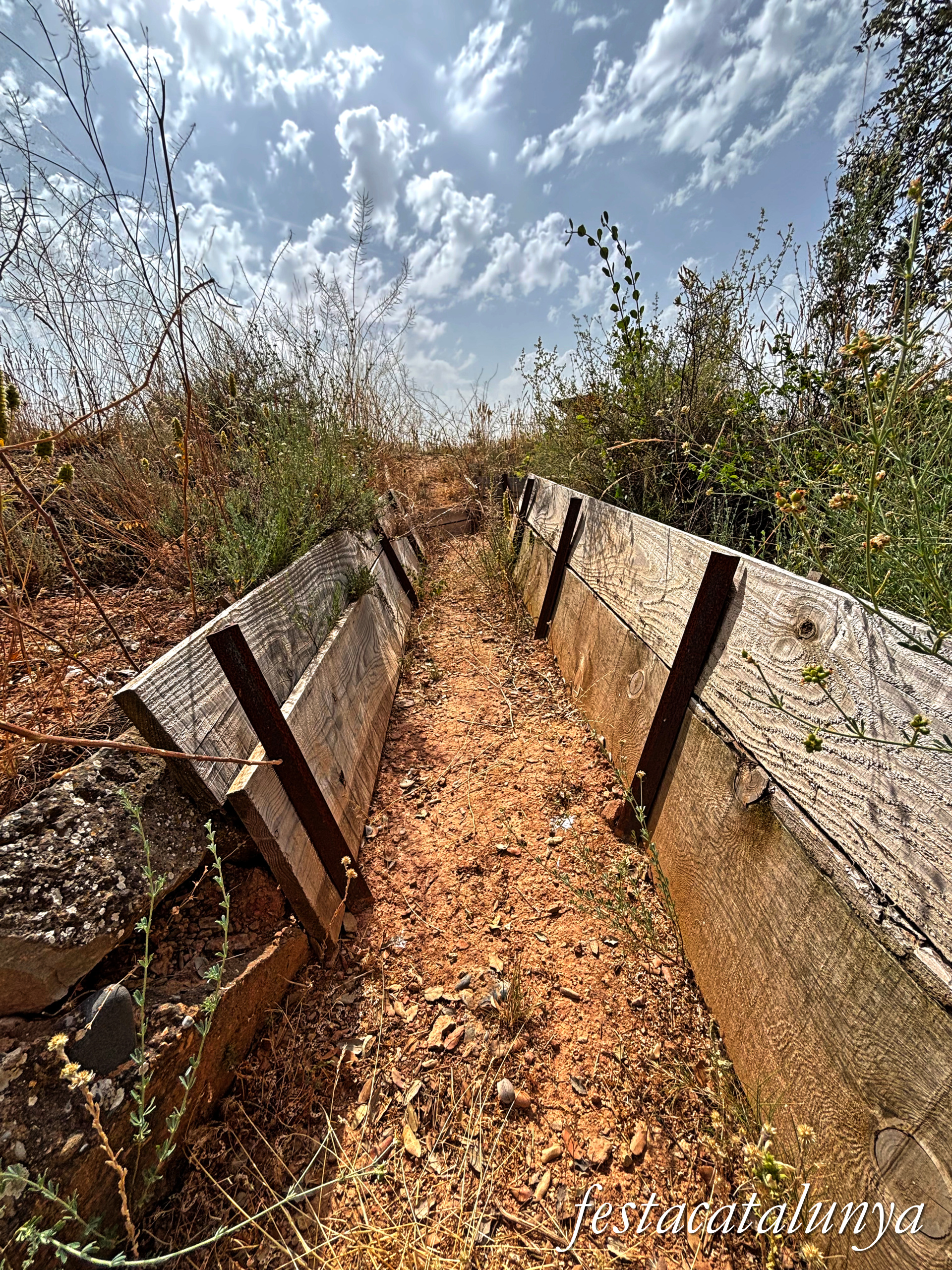 Preixens - Búnquer de la guerra civil prop de la carretera d'Agramunt