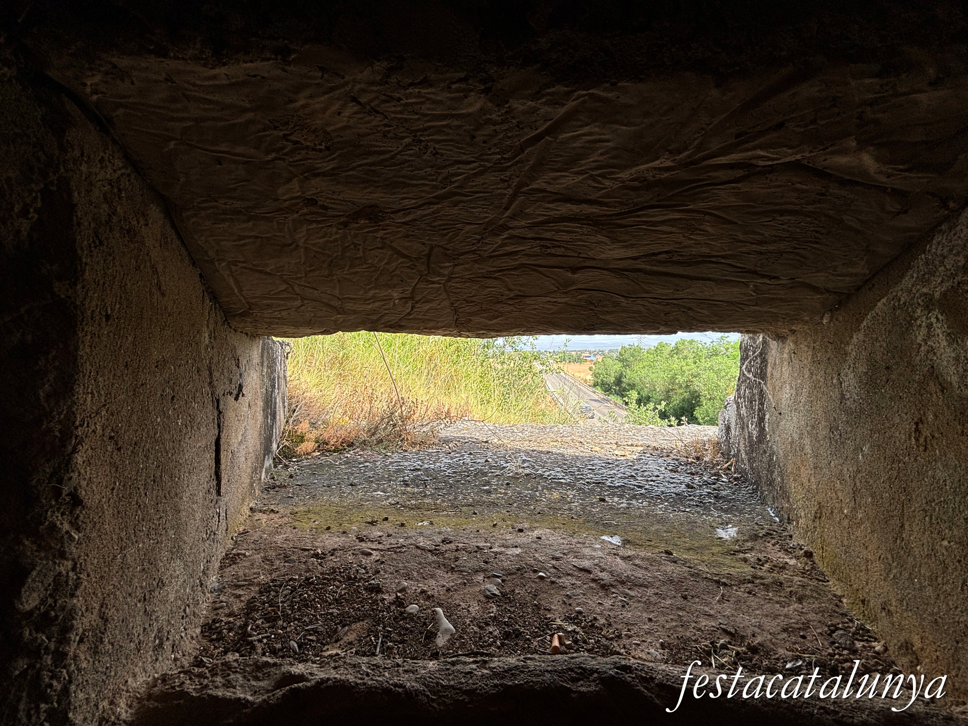 Preixens - Búnquer de la guerra civil prop de la carretera d'Agramunt 