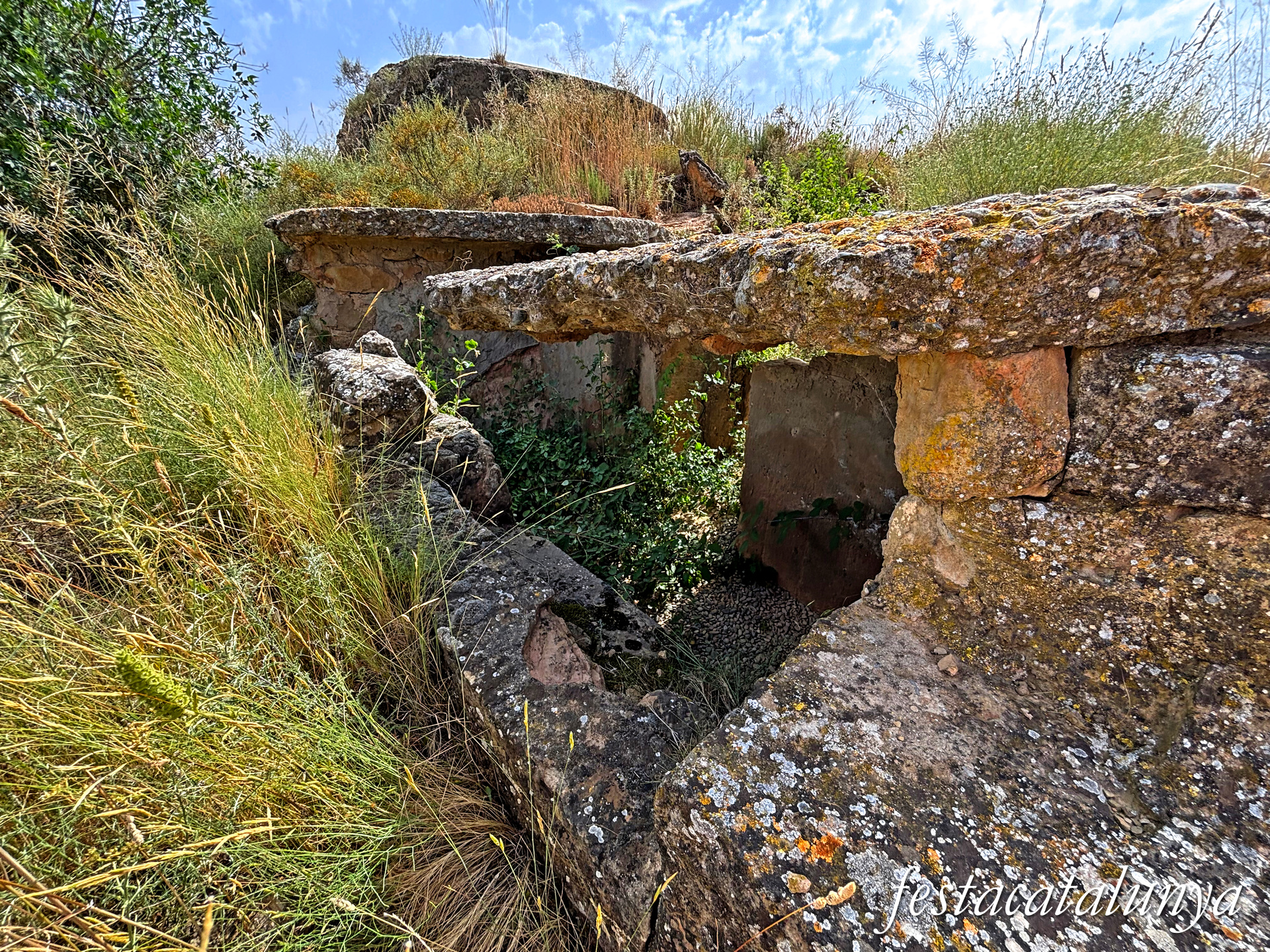 Preixens - Búnquer de la guerra civil prop de la carretera d'Agramunt