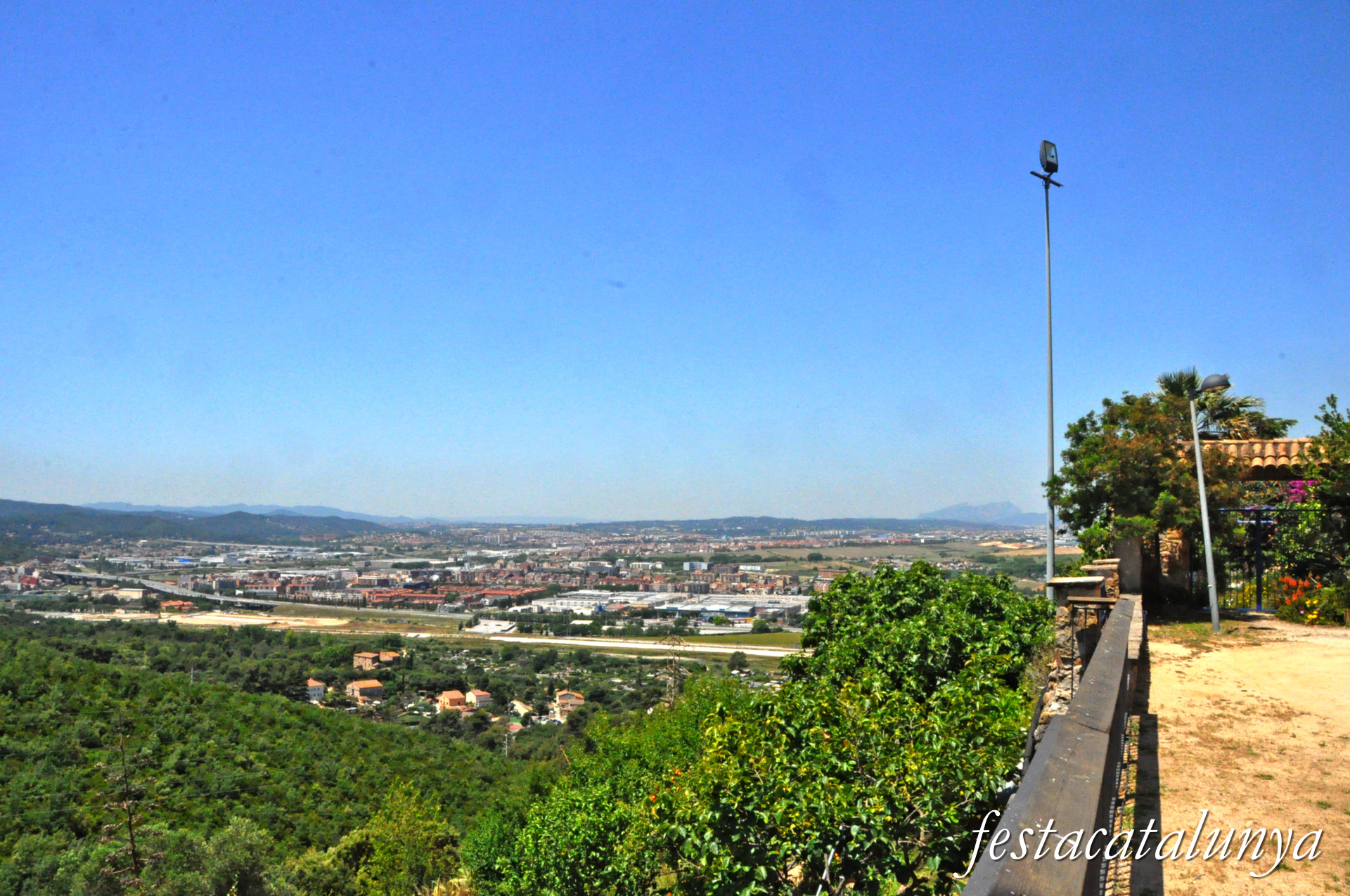 Vistes panoràmiques des de Reixac a Montcada i Reixac