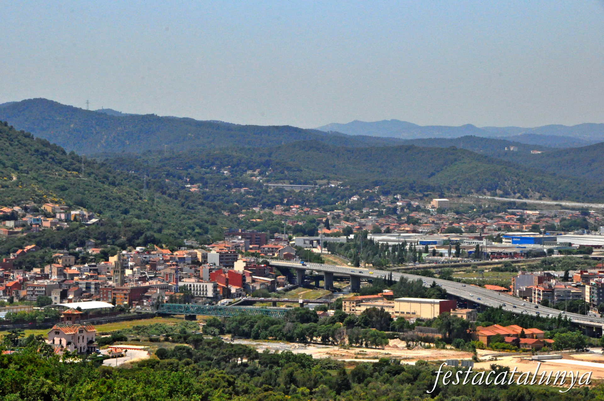 Montcada i Reixac - Vistes panoràmiques des de Reixac 