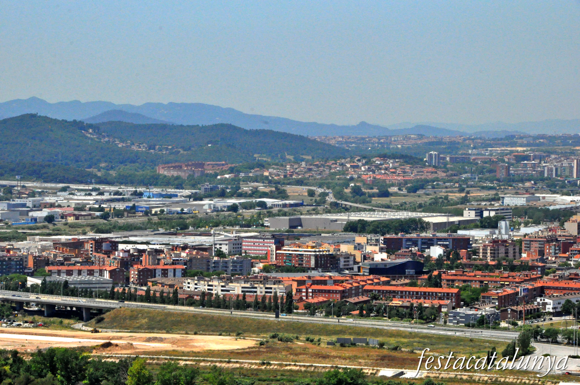 Montcada i Reixac - Vistes panoràmiques des de Reixac 