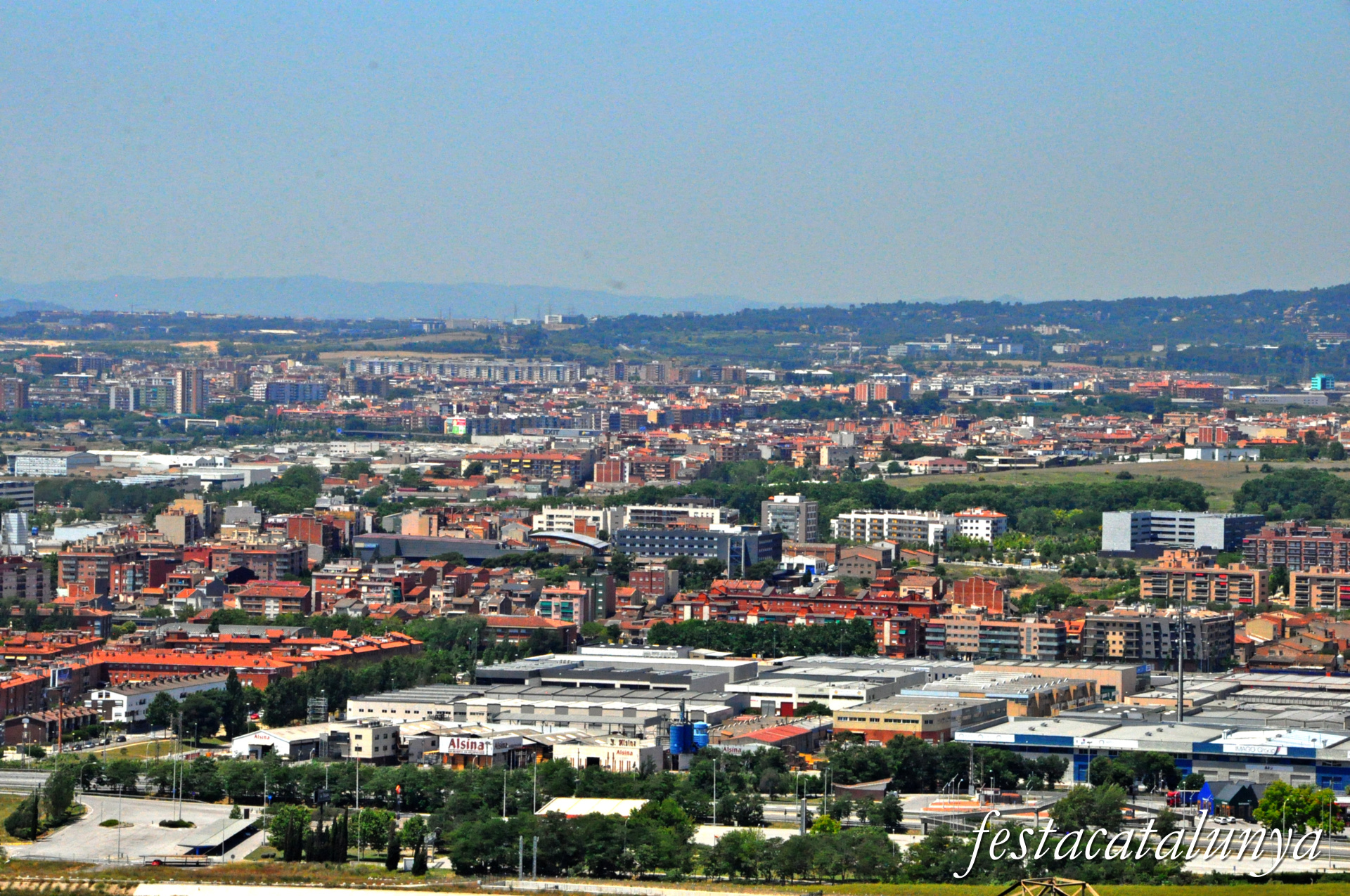 Montcada i Reixac - Vistes panoràmiques des de Reixac 