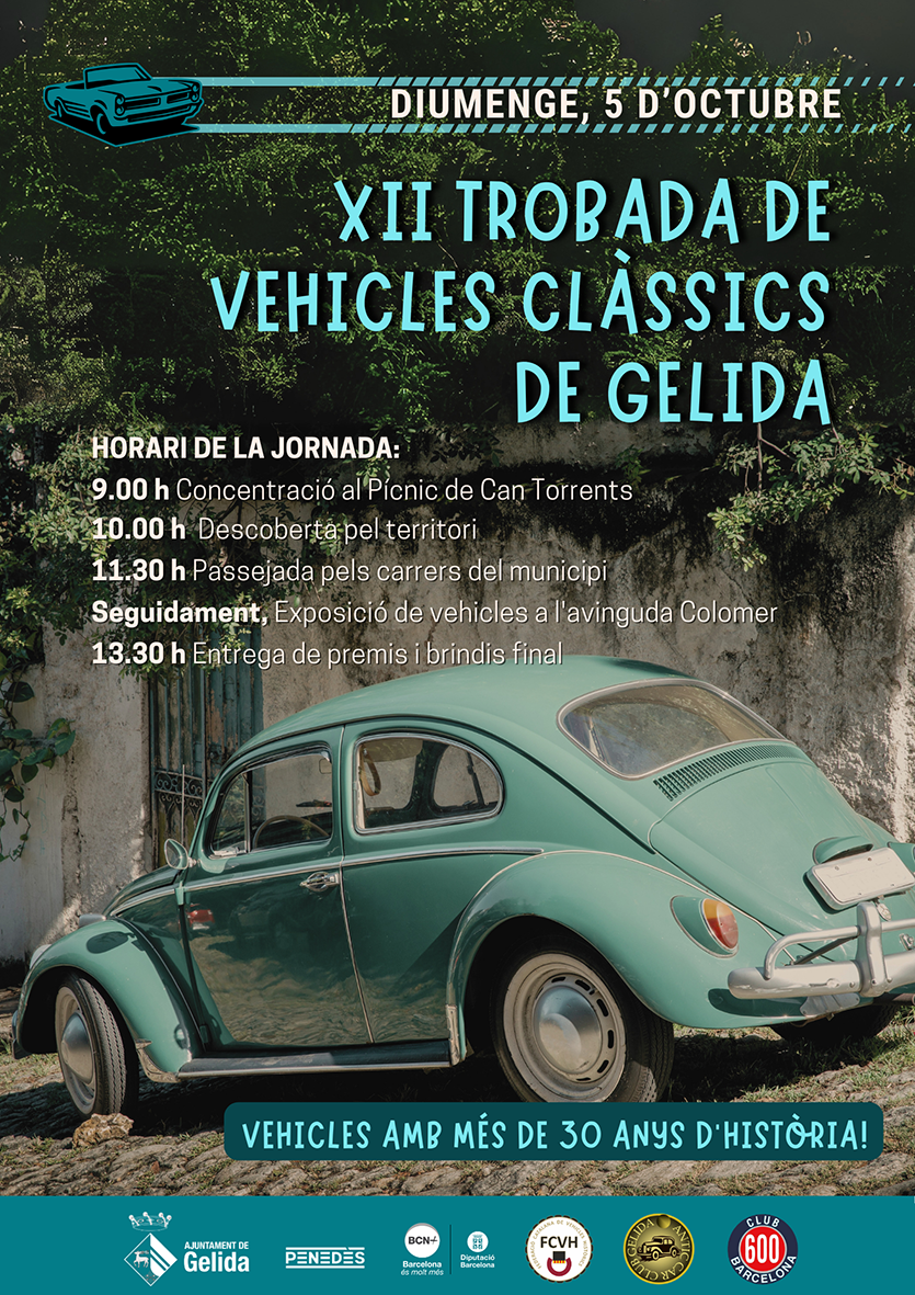 Gelida - Trobada de Vehicles Clàssics 