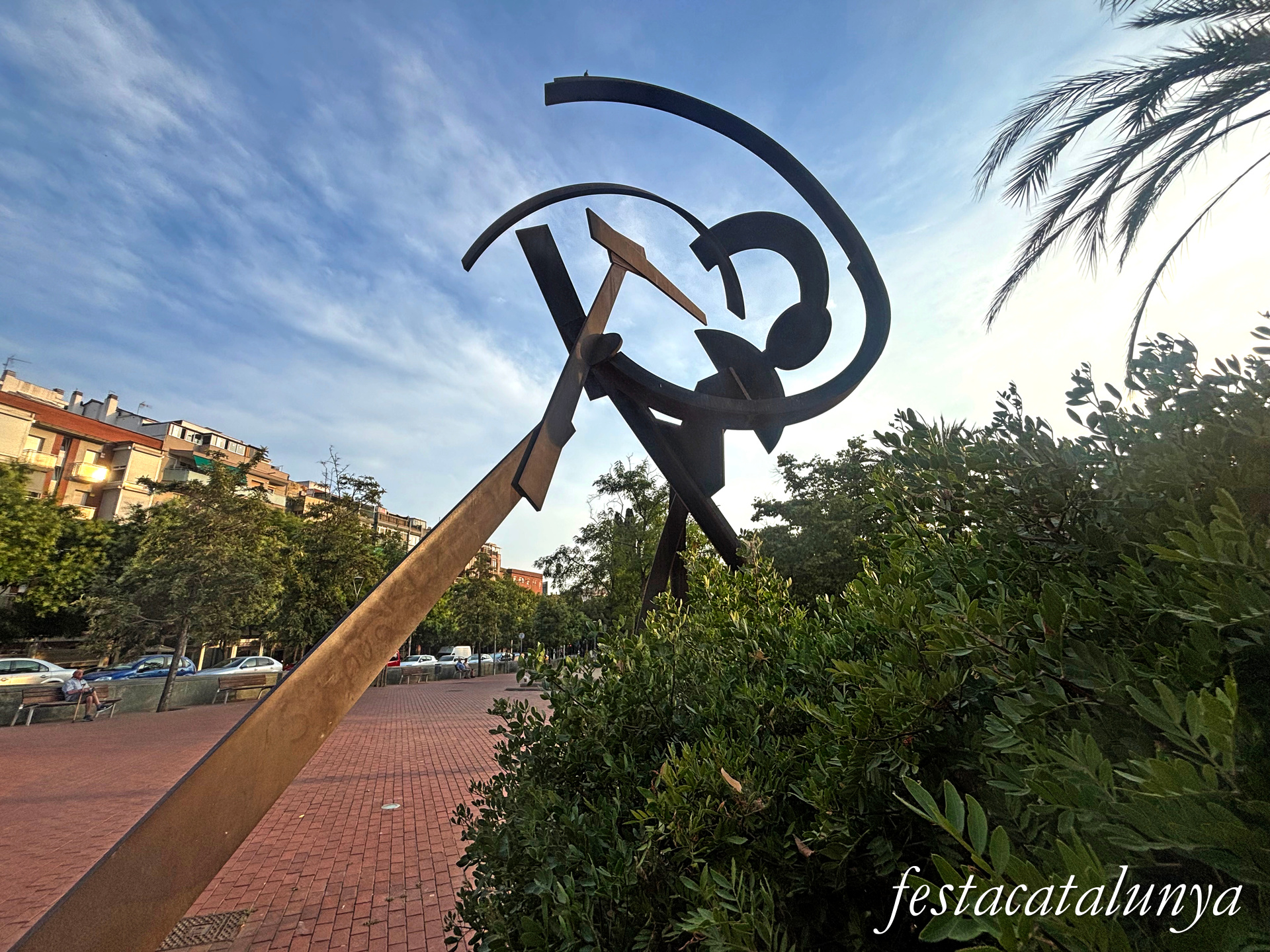 Santa Coloma de Gramenet - Parc Europa - Escultura Olympia 