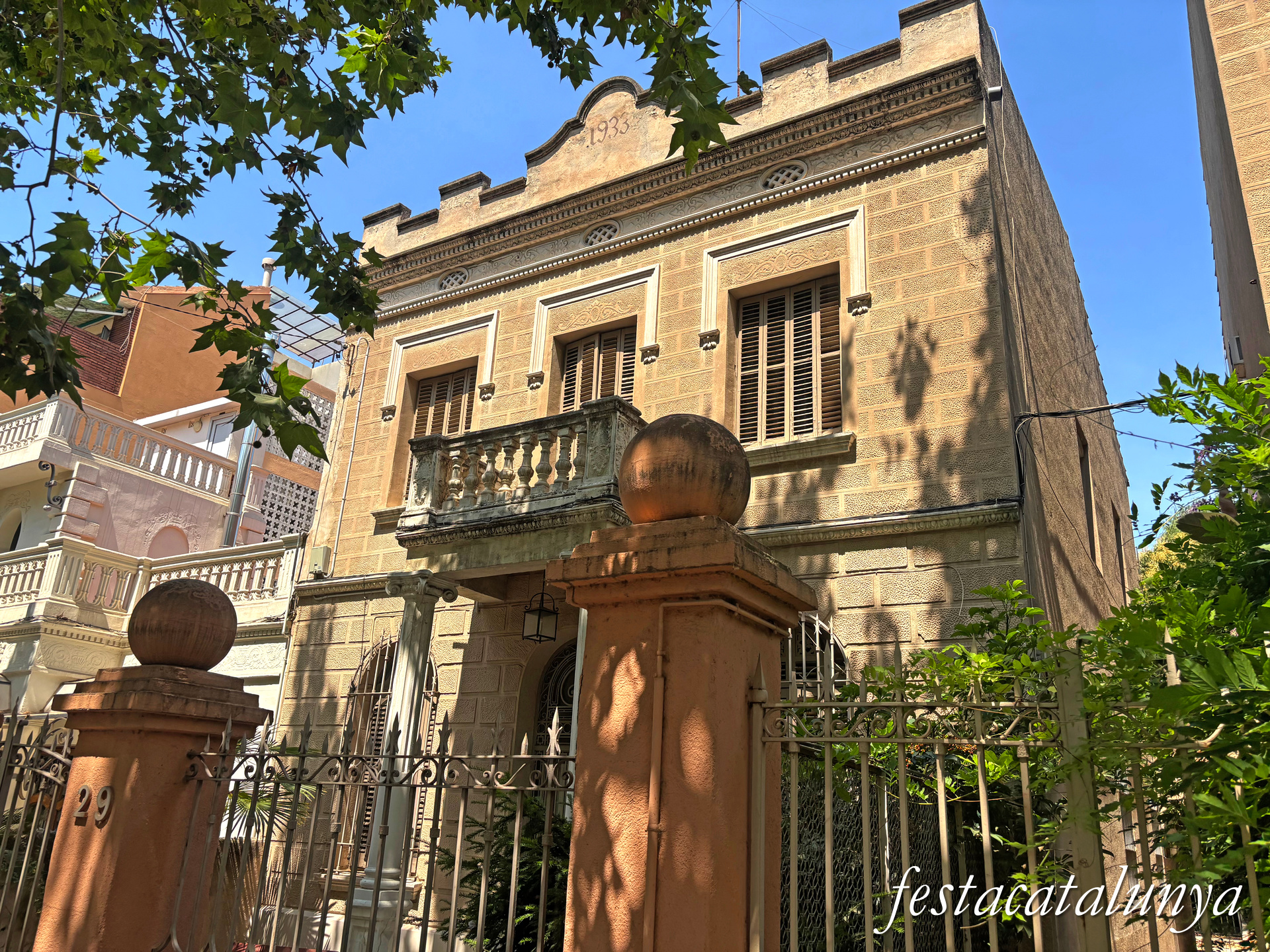 Santa Coloma de Gramenet - Passeig mossèn Jaume Gordi