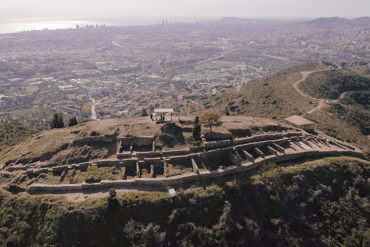 Santa Coloma de Gramenet - Poblat ibèric de Puig Castellar (Foto: Museu Balldovina) 