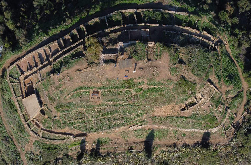 Santa Coloma de Gramenet - Poblat ibèric de Puig Castellar (Foto: Museu Balldovina) 
