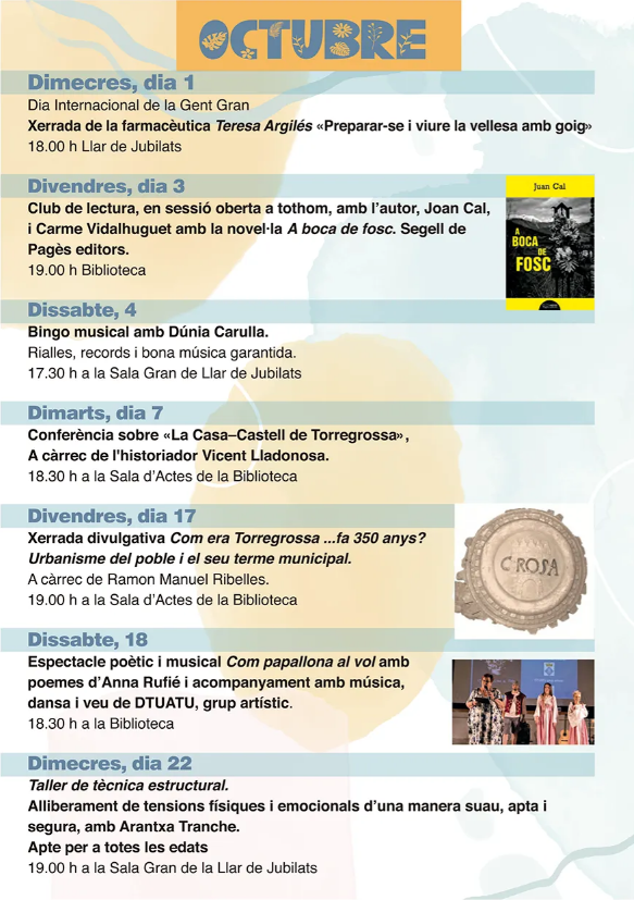 Torregrossa - Tardor Cultural 