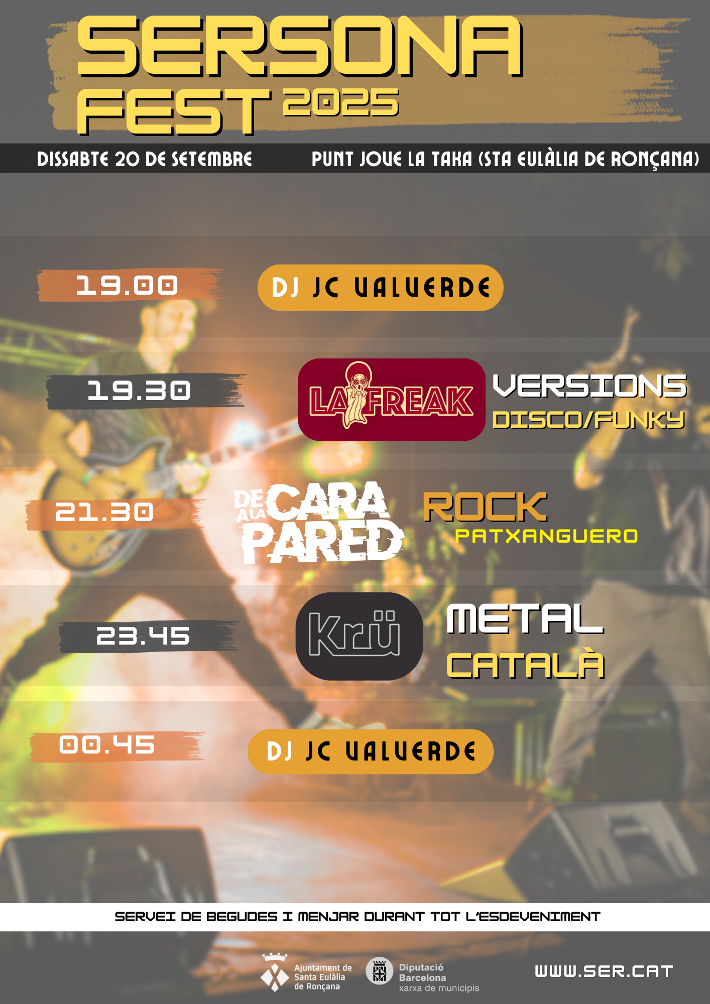 SERSONA FEST, Festival de Música a Santa Eulàlia de Ronçana