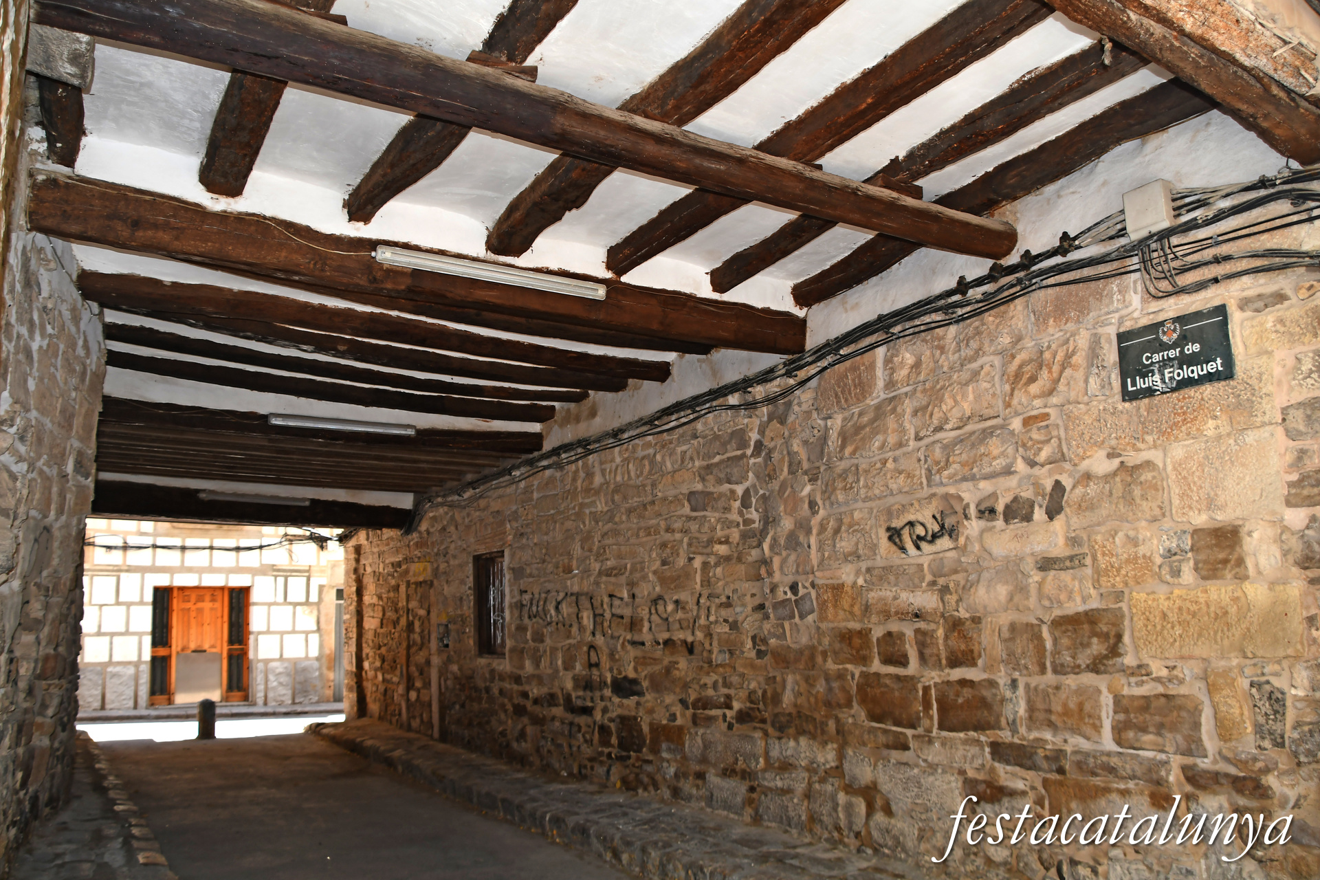 Tàrrega - Carrer Lluís Folquet 