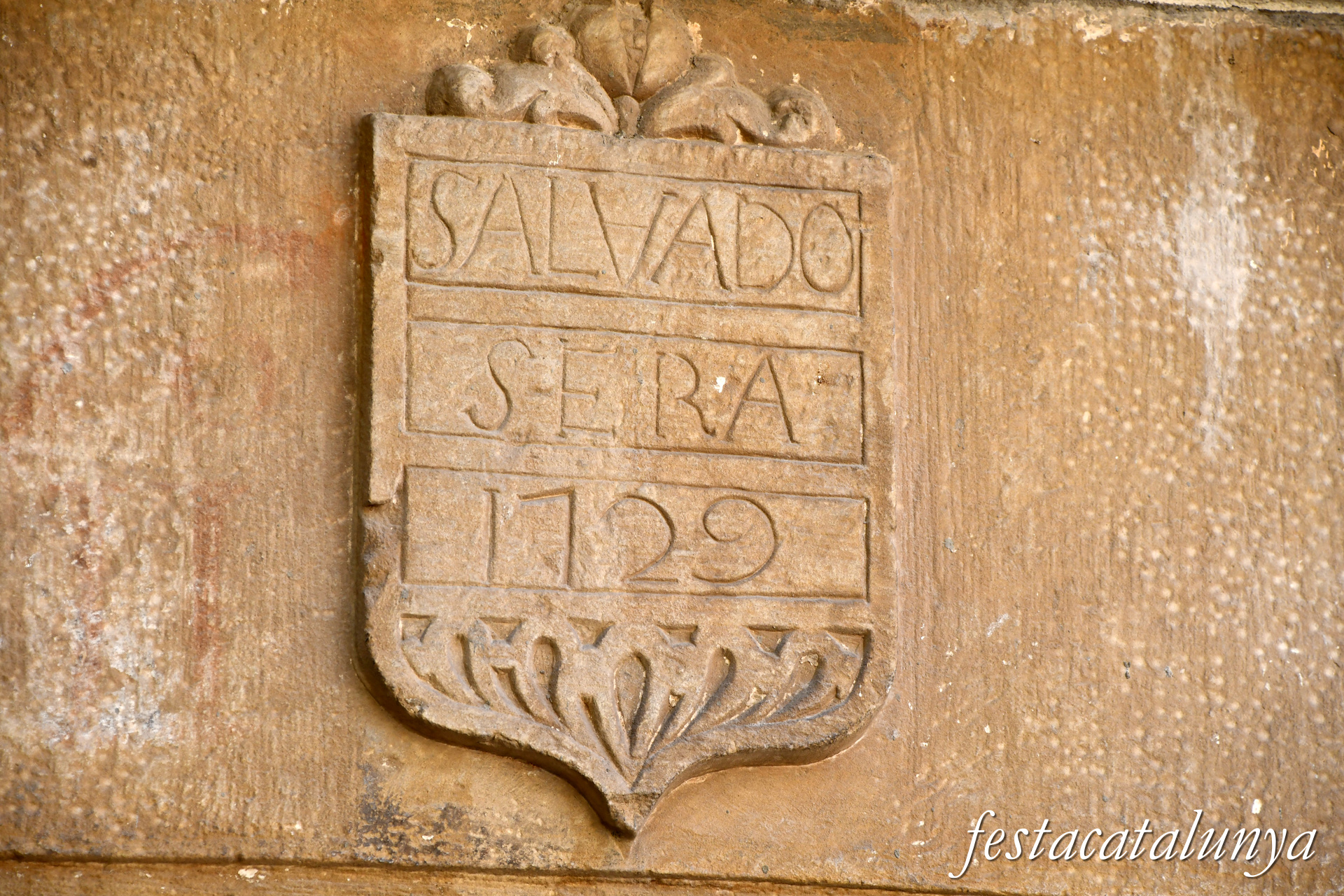 Tàrrega - Carrer Lluís Folquet - Escut Segle XVIII