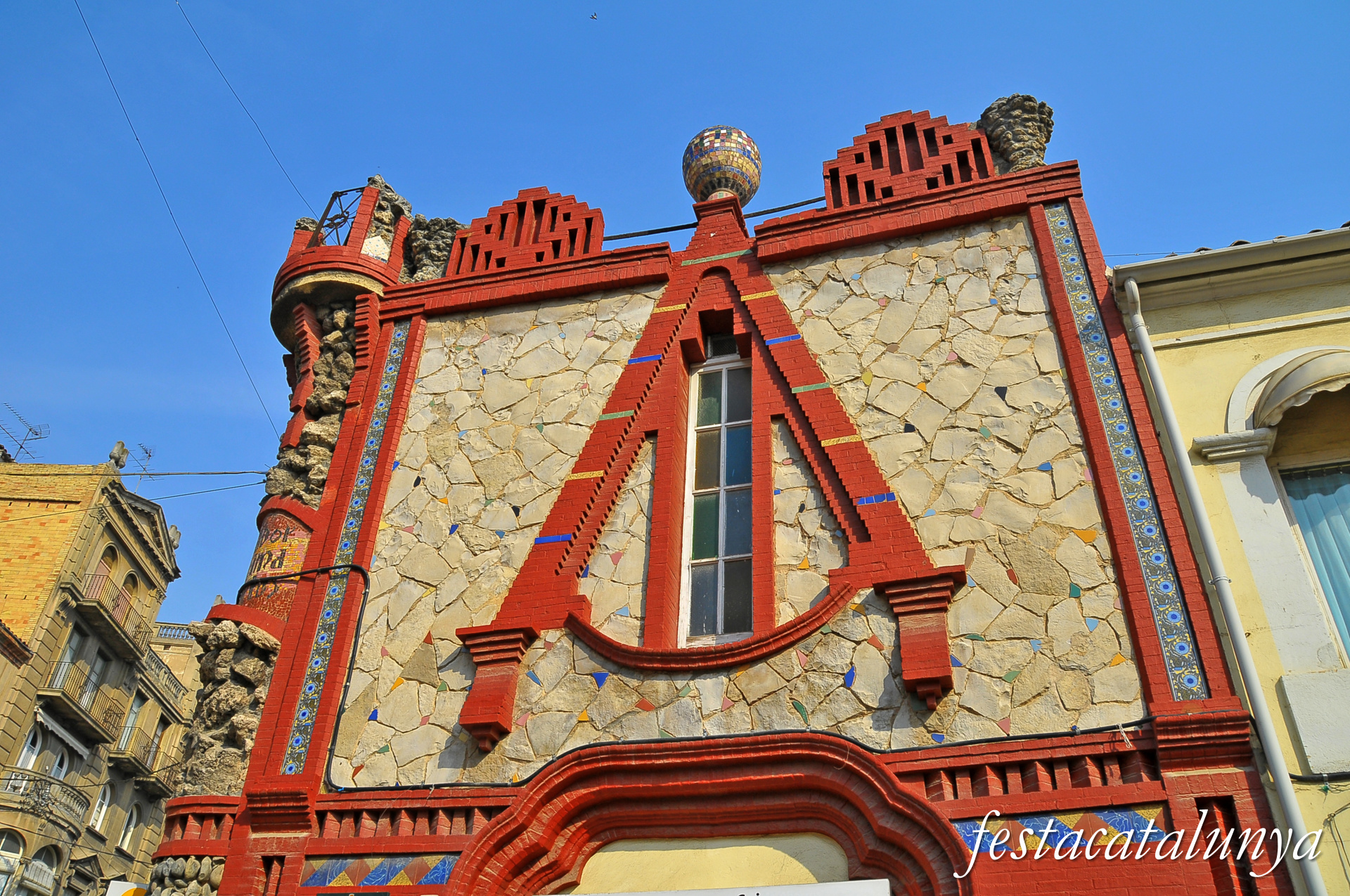 Tàrrega - Cases modernistes del carrer Santa Anna - Casa Sobies 