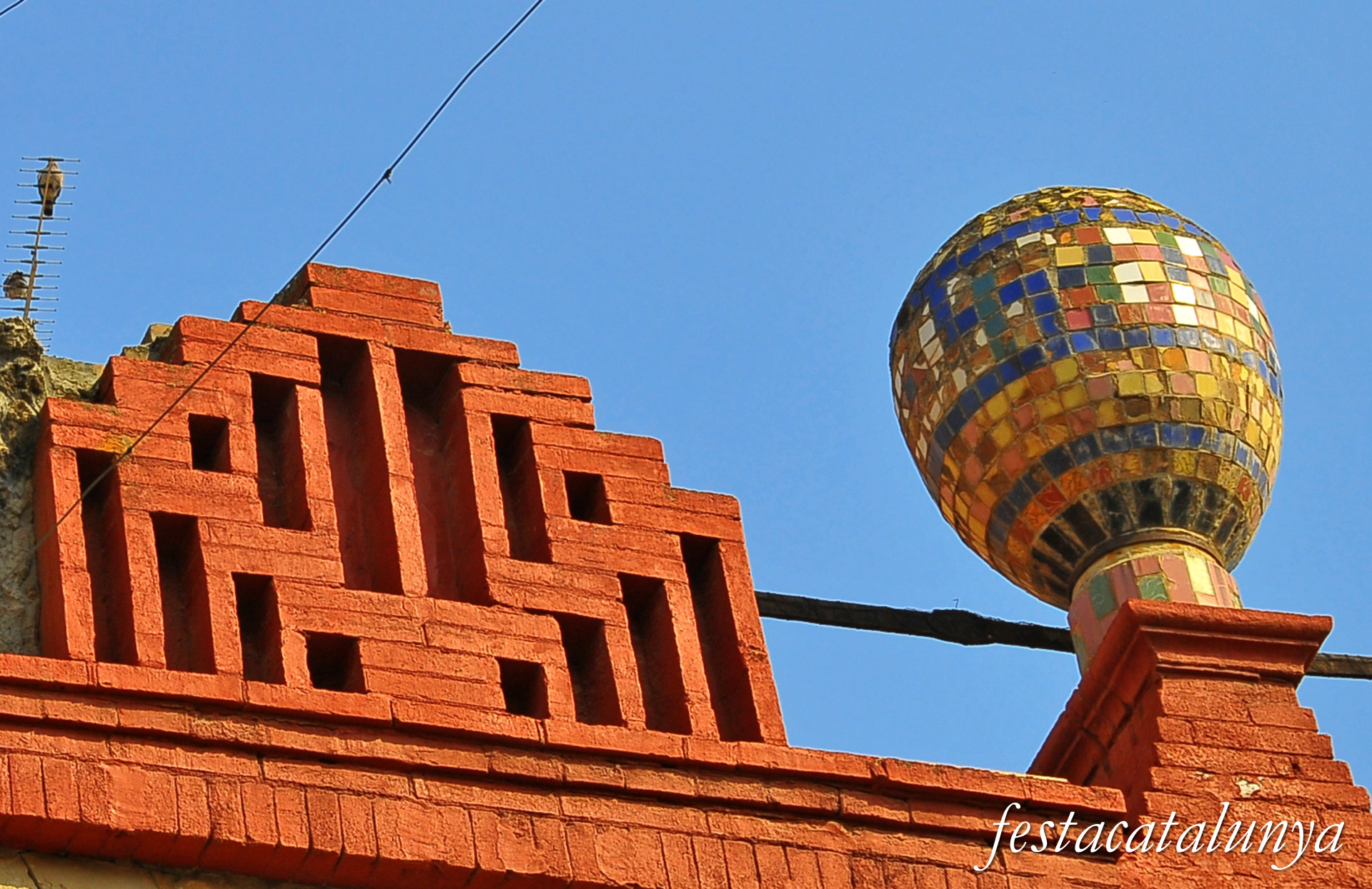 Tàrrega - Cases modernistes del carrer Santa Anna - Casa Sobies 