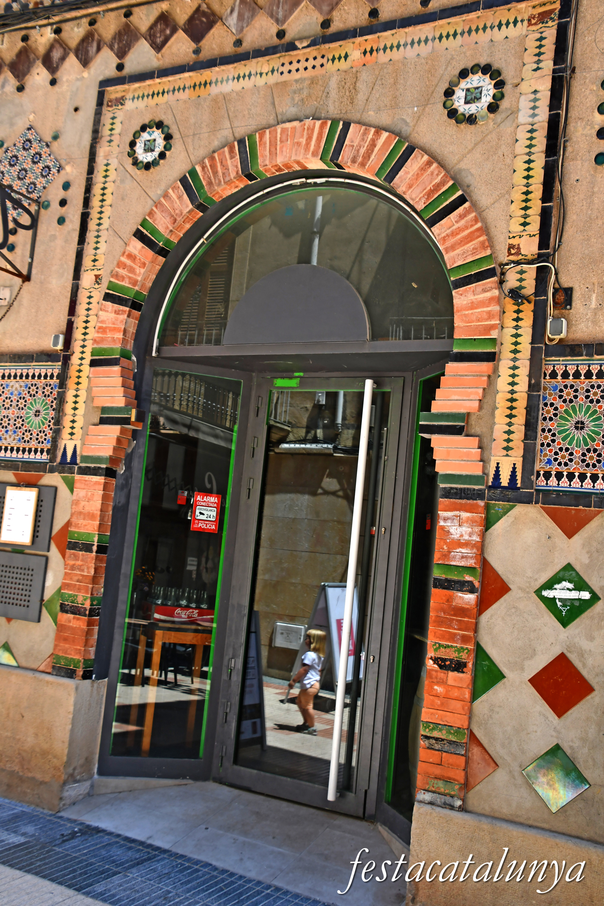 Tàrrega - Cases modernistes del carrer Santa Anna - Casa Càrcer 