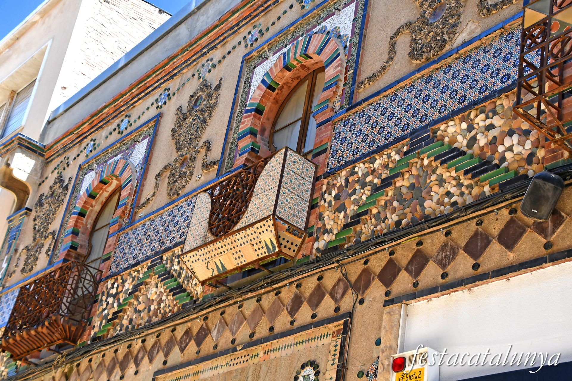 Tàrrega - Cases modernistes del carrer Santa Anna - Casa Càrcer 