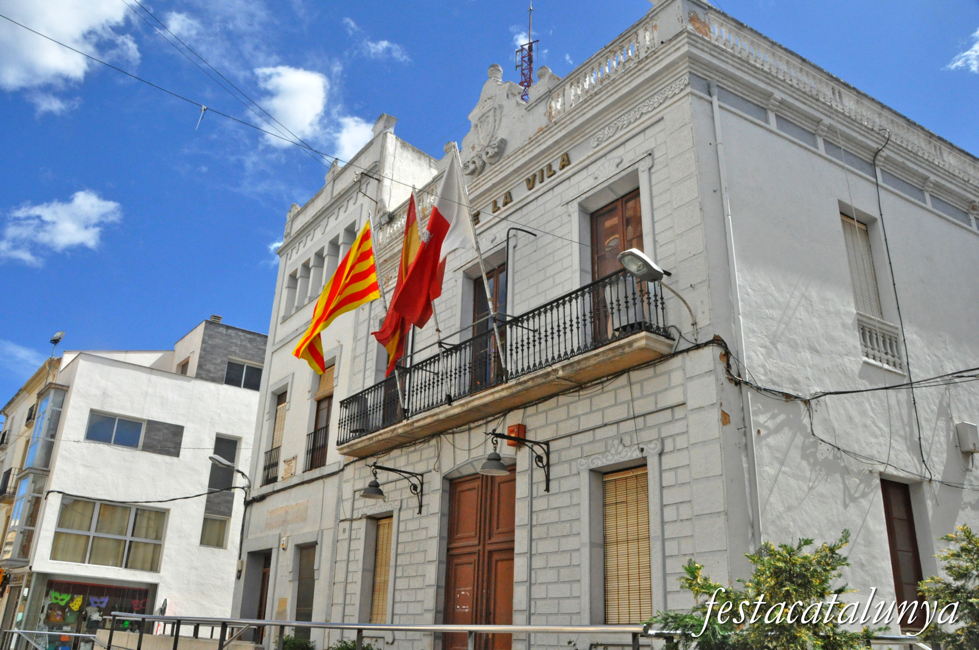 Santa Bàrbara - Carrer Major - Ajuntament