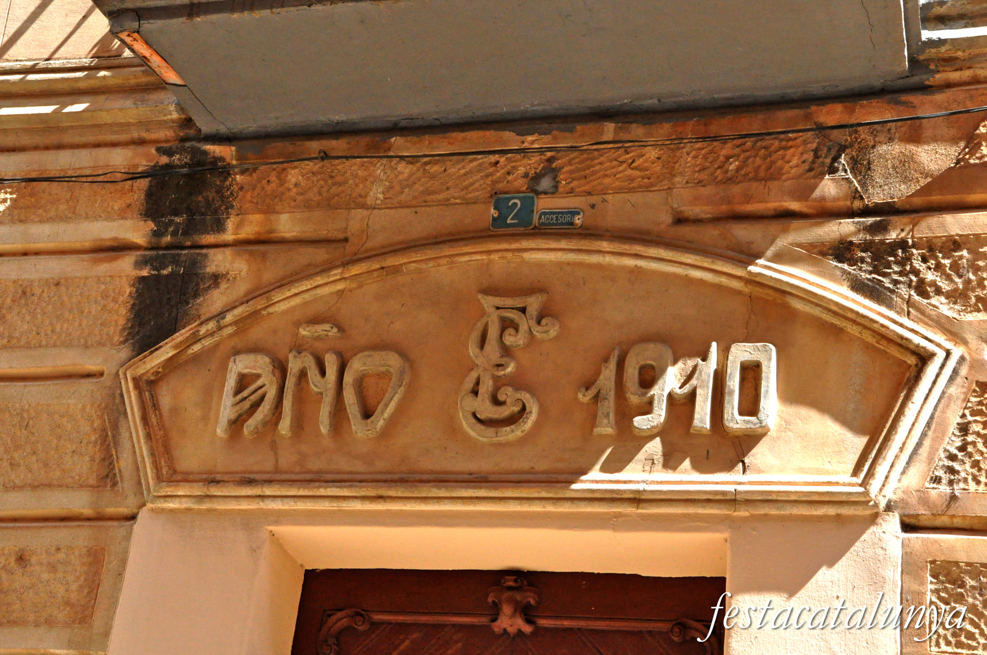 Santa Bàrbara - Carrer Major - Casa Federico Espuny