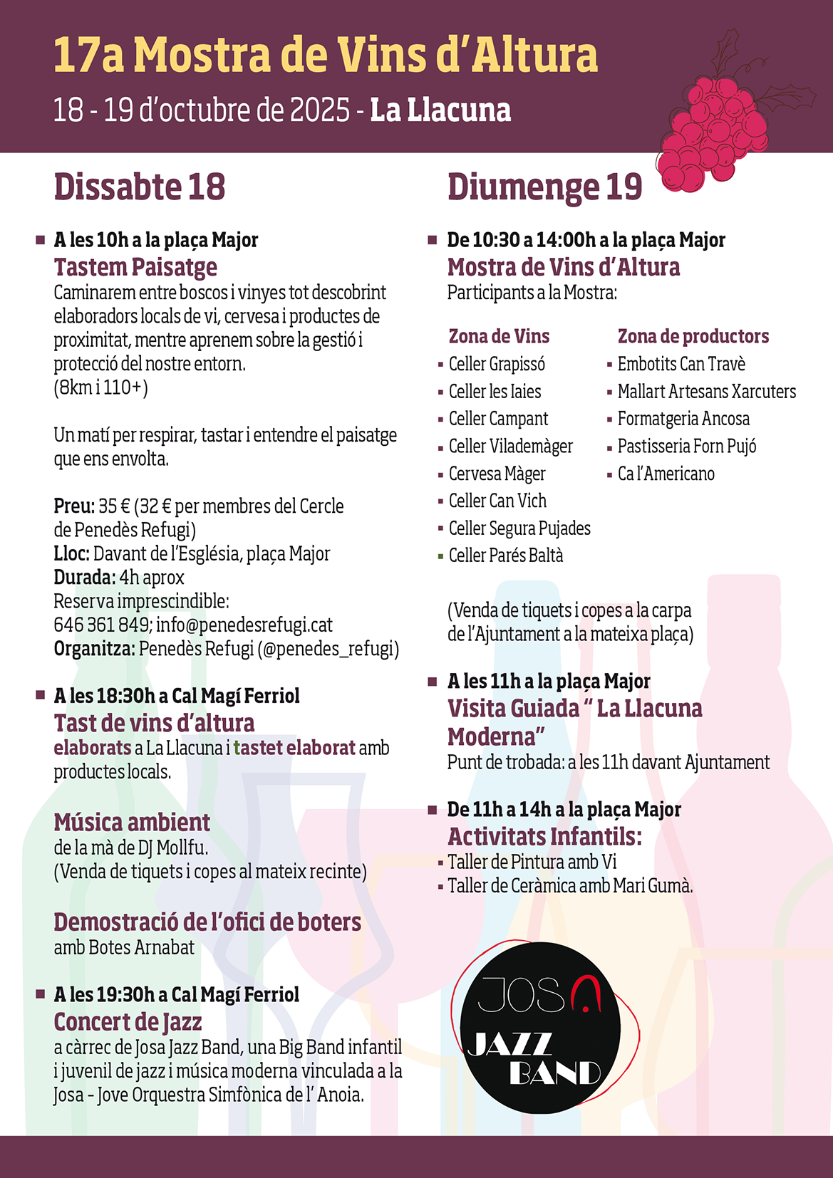 La Llacuna - Mostra de Vins d'Altura