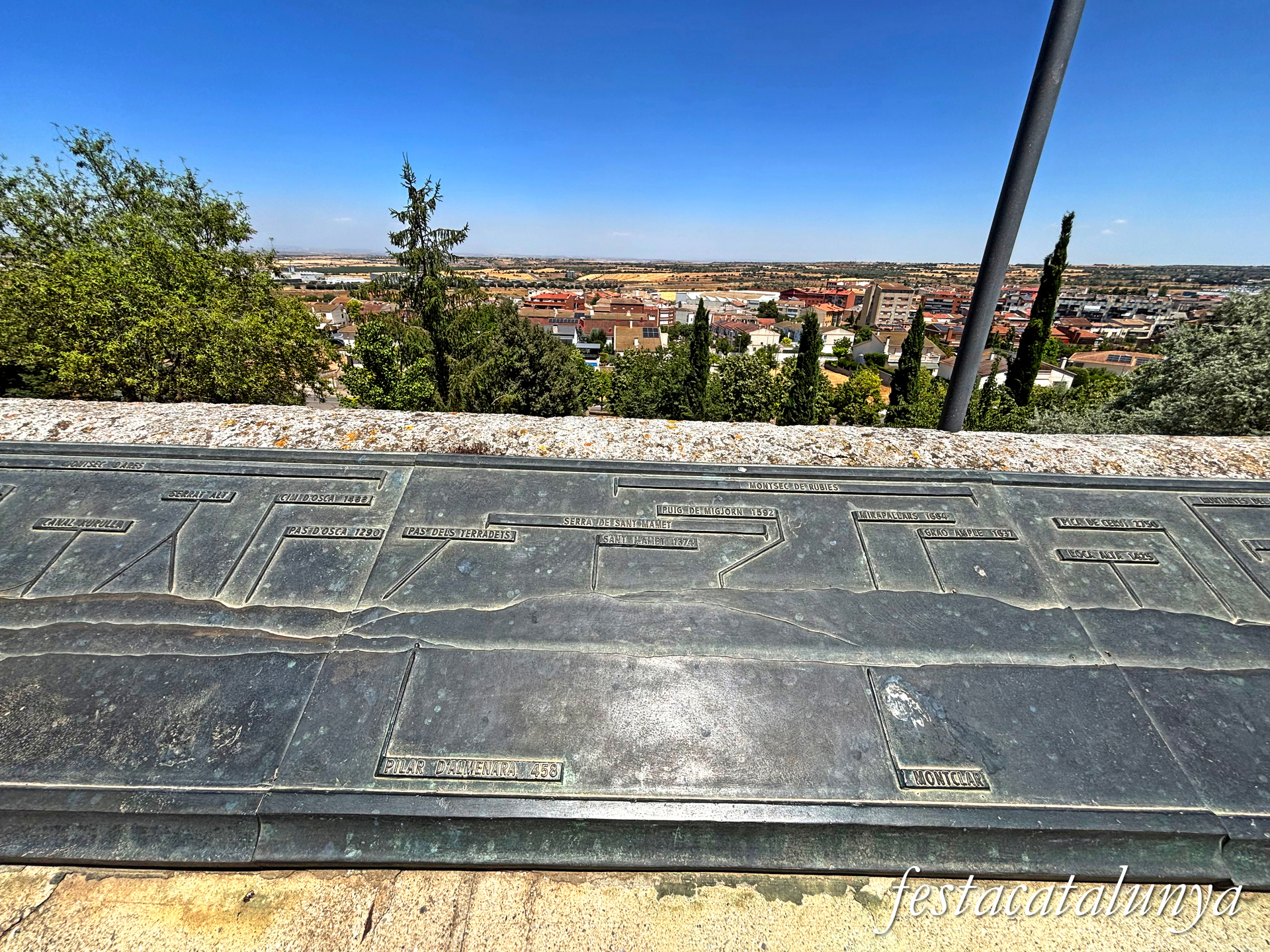 Tàrrega - Parc de Sant Eloi - Mirador panoràmic