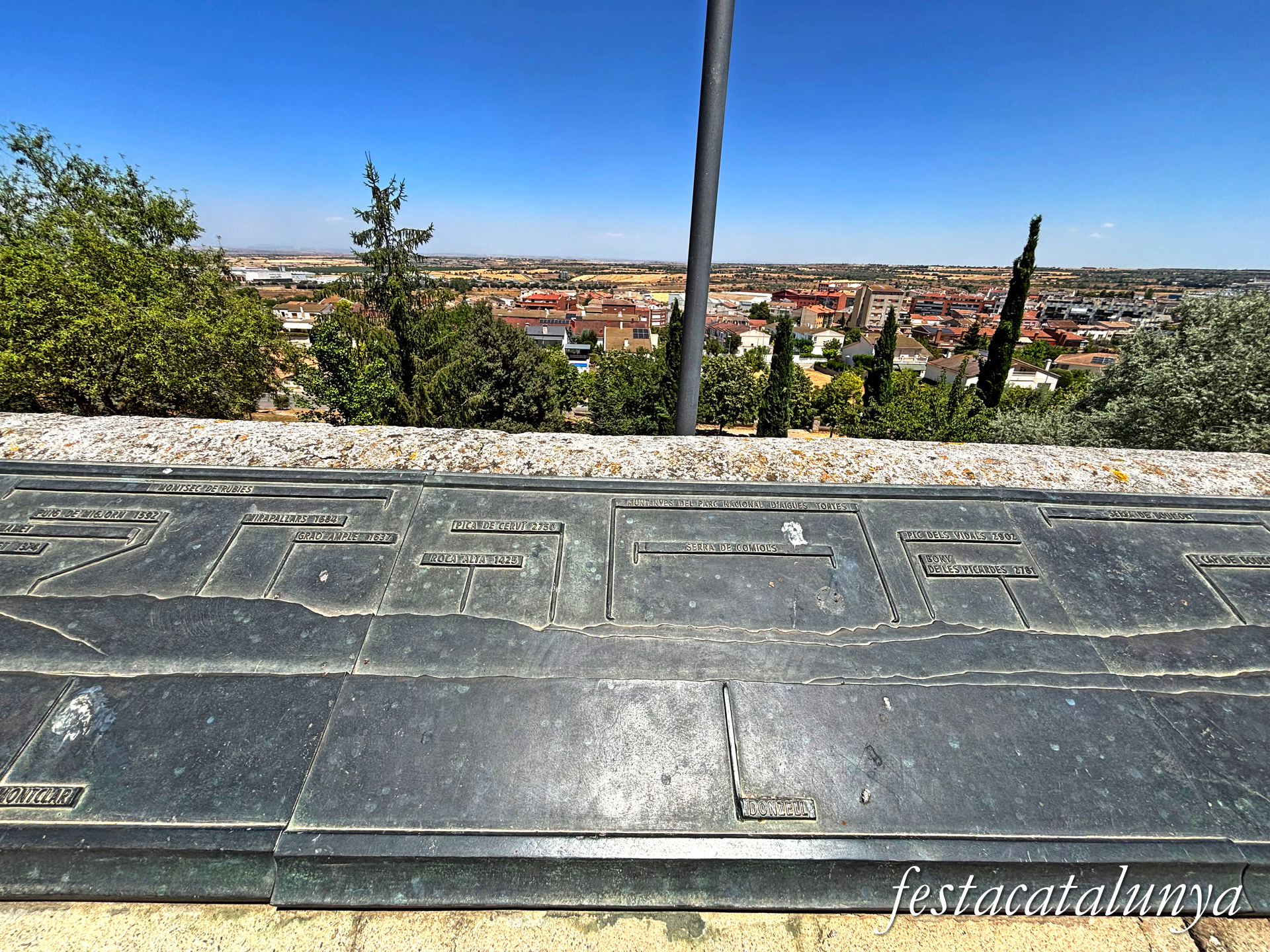 Tàrrega - Parc de Sant Eloi - Mirador panoràmic