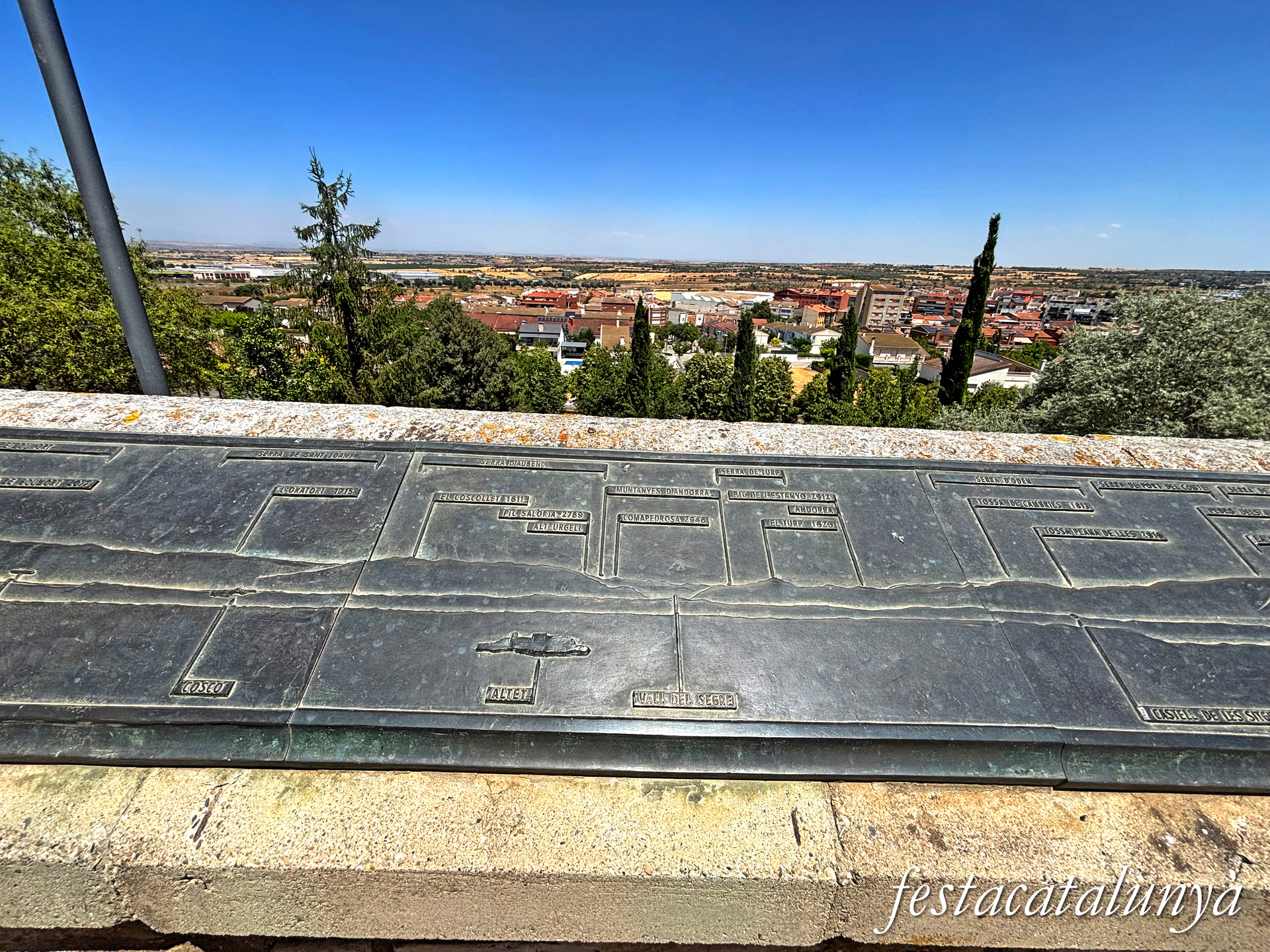Tàrrega - Parc de Sant Eloi - Mirador panoràmic 