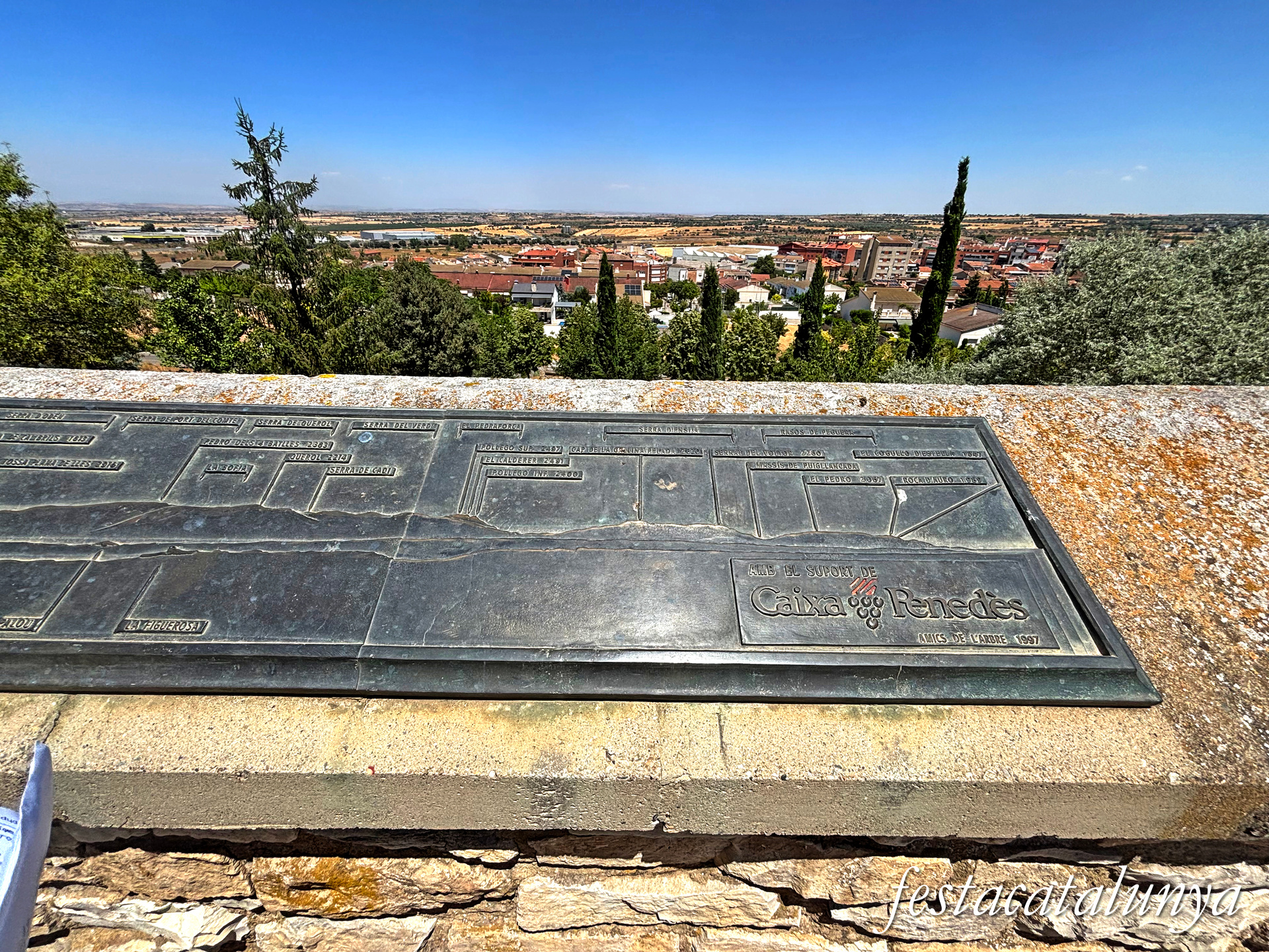 Tàrrega - Parc de Sant Eloi - Mirador panoràmic