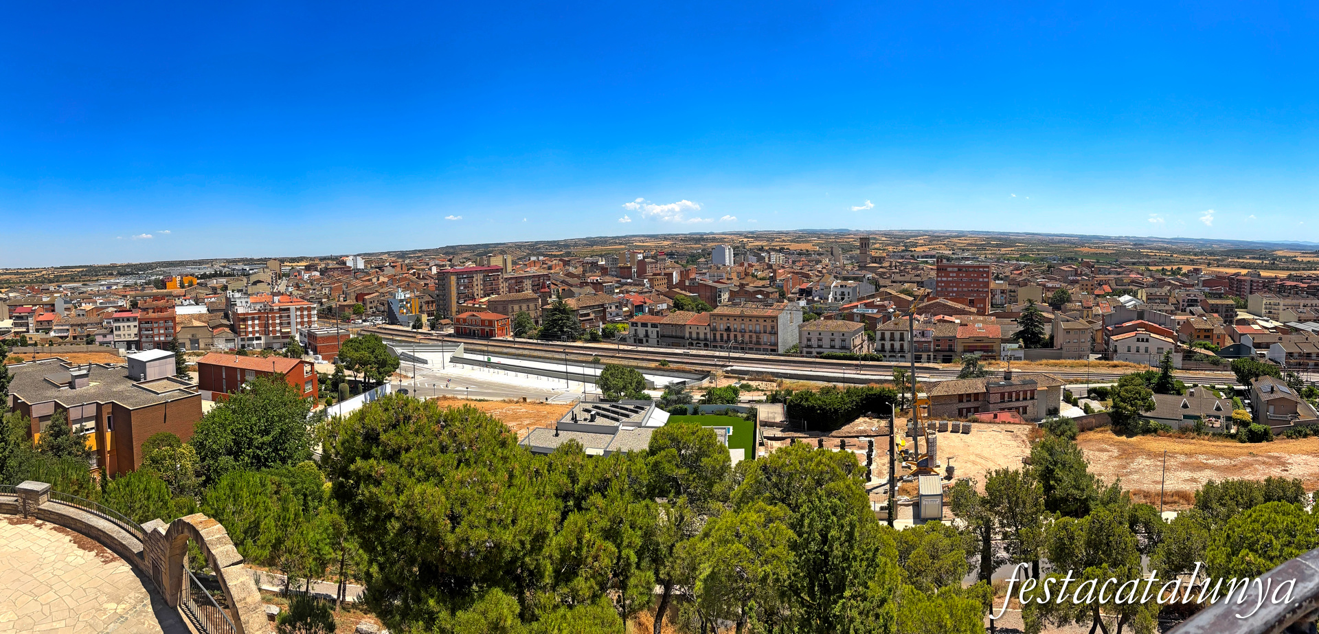 Tàrrega - Parc de Sant Eloi - Torricons i mirador panoràmic