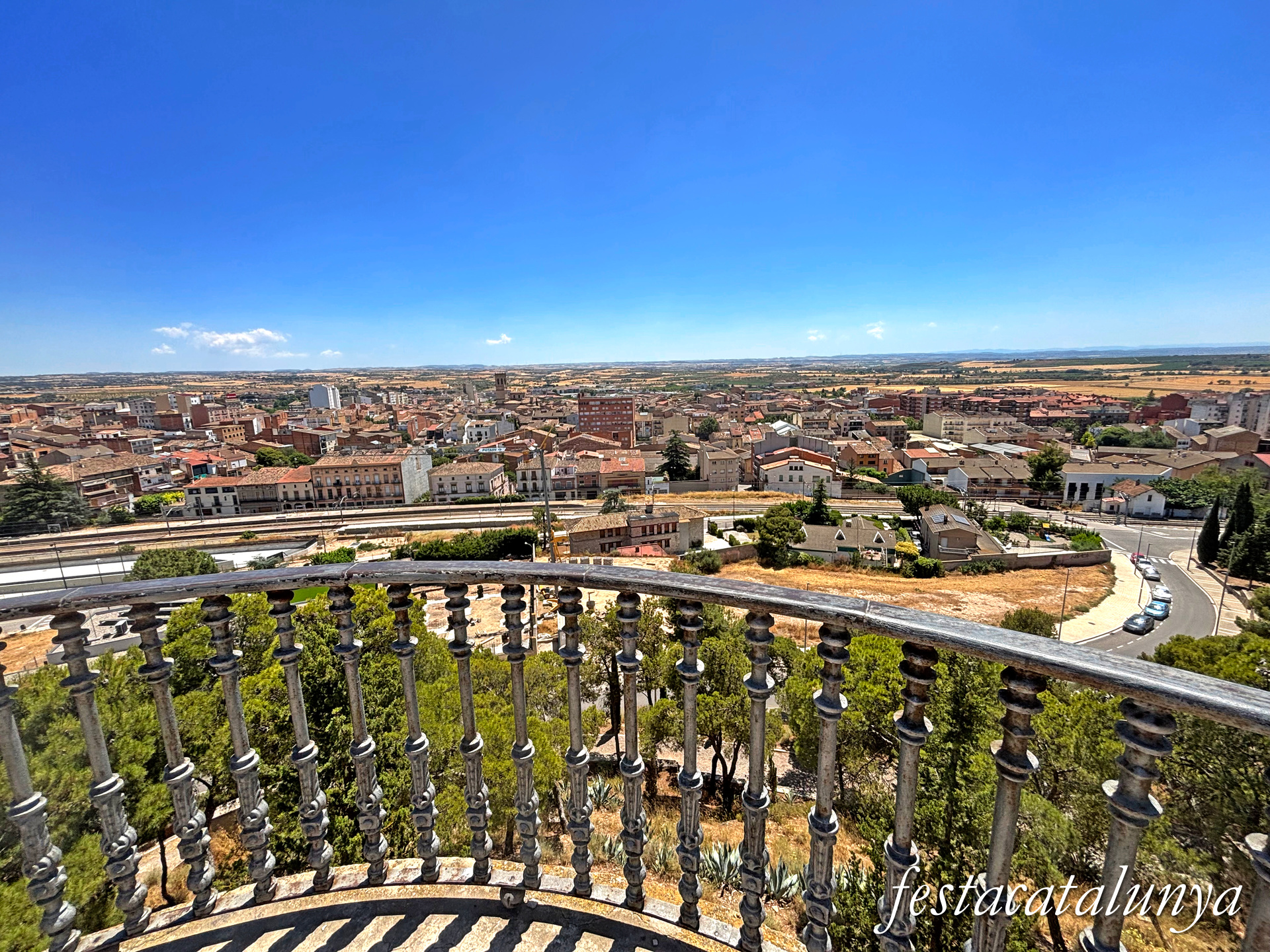 Tàrrega - Parc de Sant Eloi - Torricons i mirador panoràmic 