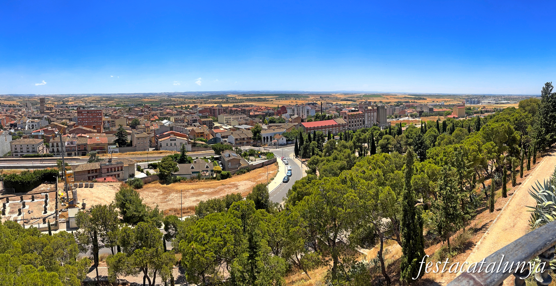 Tàrrega - Parc de Sant Eloi - Torricons i mirador panoràmic 