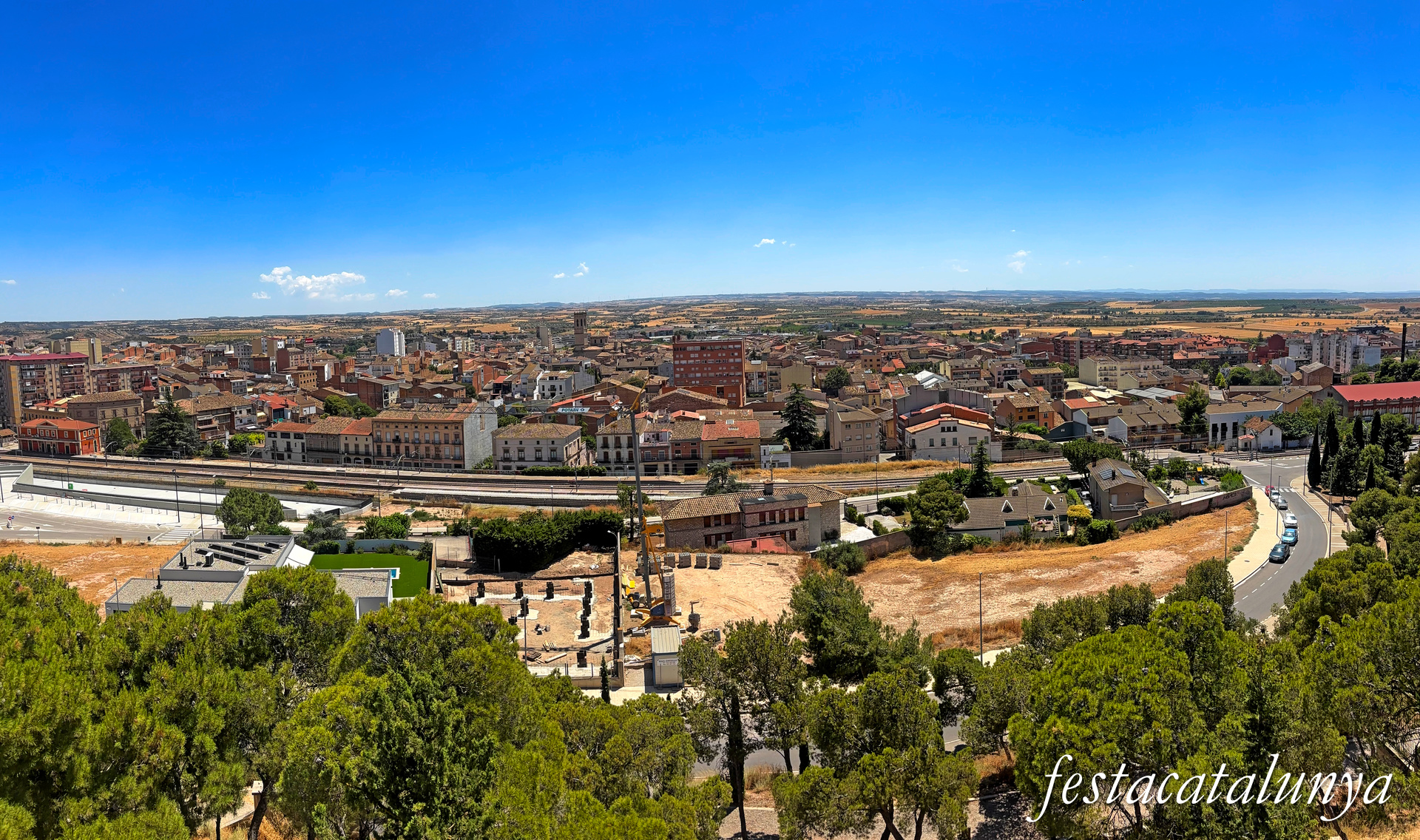 Tàrrega - Parc de Sant Eloi - Torricons i mirador panoràmic 