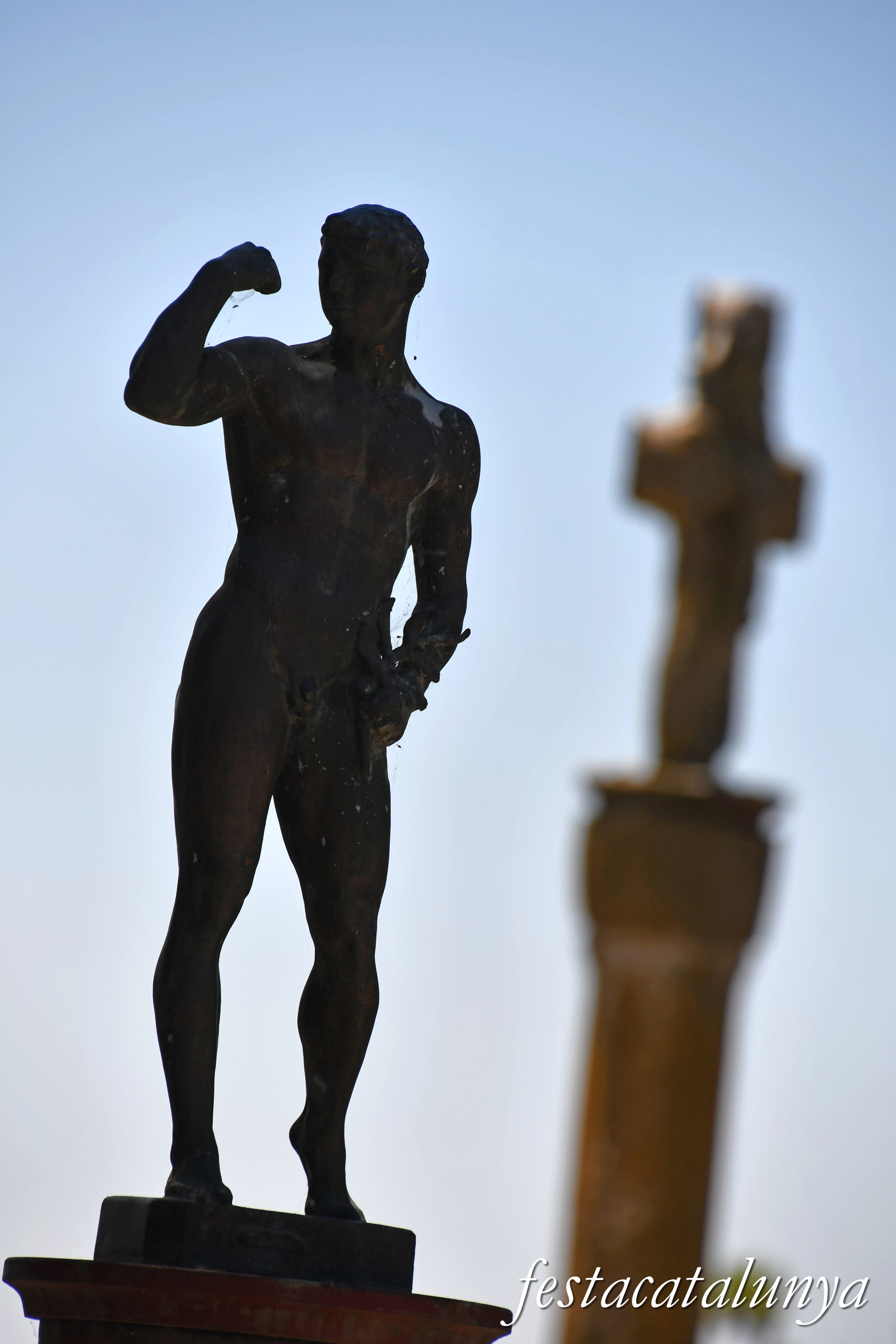 Tàrrega - Parc de Sant Eloi - Escultura Atleta
