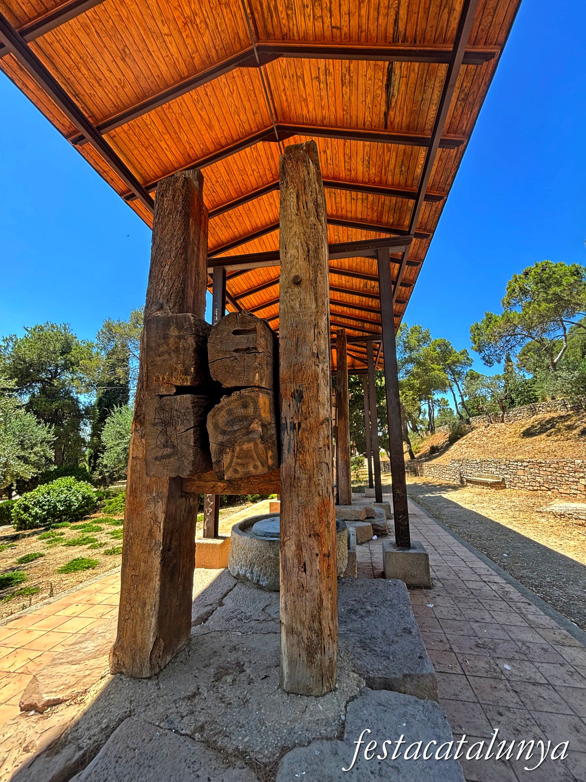 Tàrrega - Parc de Sant Eloi - Premsa d'oli de Conill 