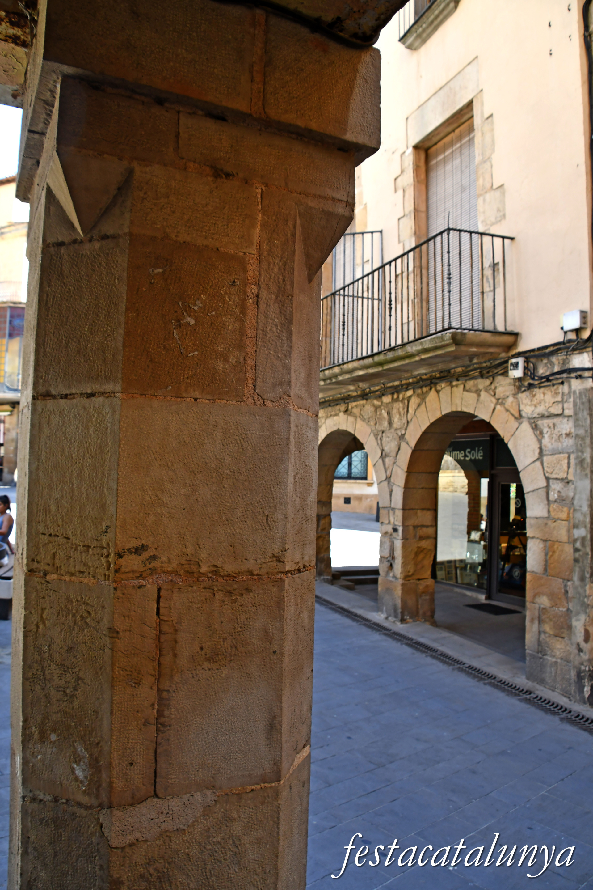 Tàrrega - Porxos de la Plaça