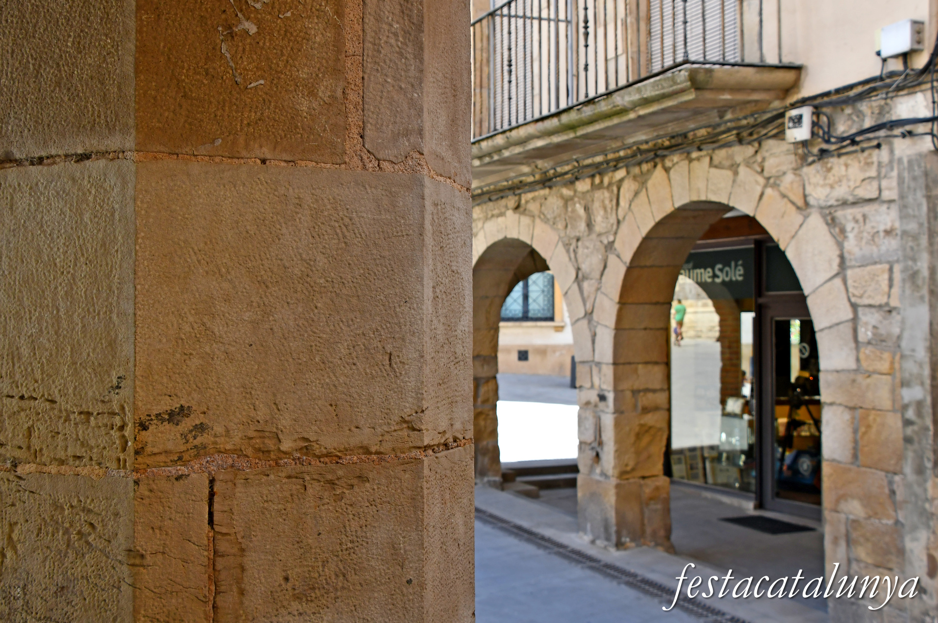Porxos de la Plaça Major de Tàrrega