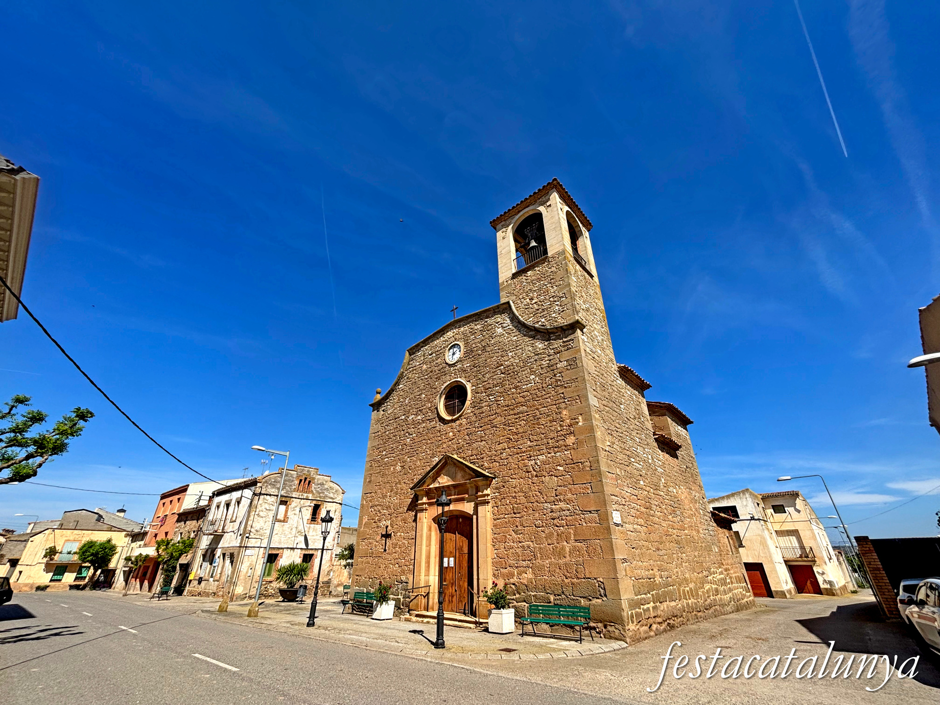 Poble de Santa Maria de  Montmagastrell de Tàrrega
