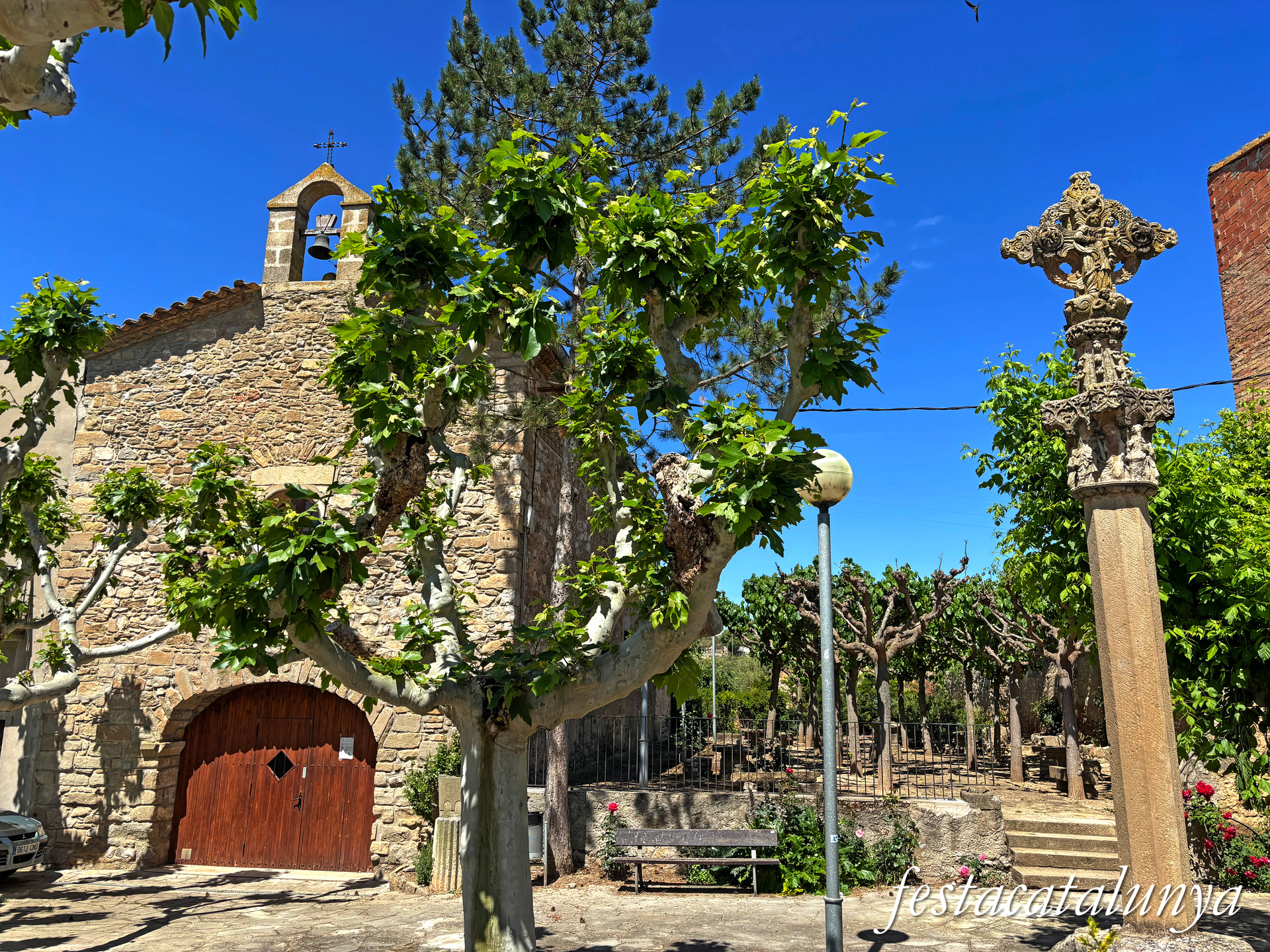 Tàrrega - Creu de terme de Claravalls 