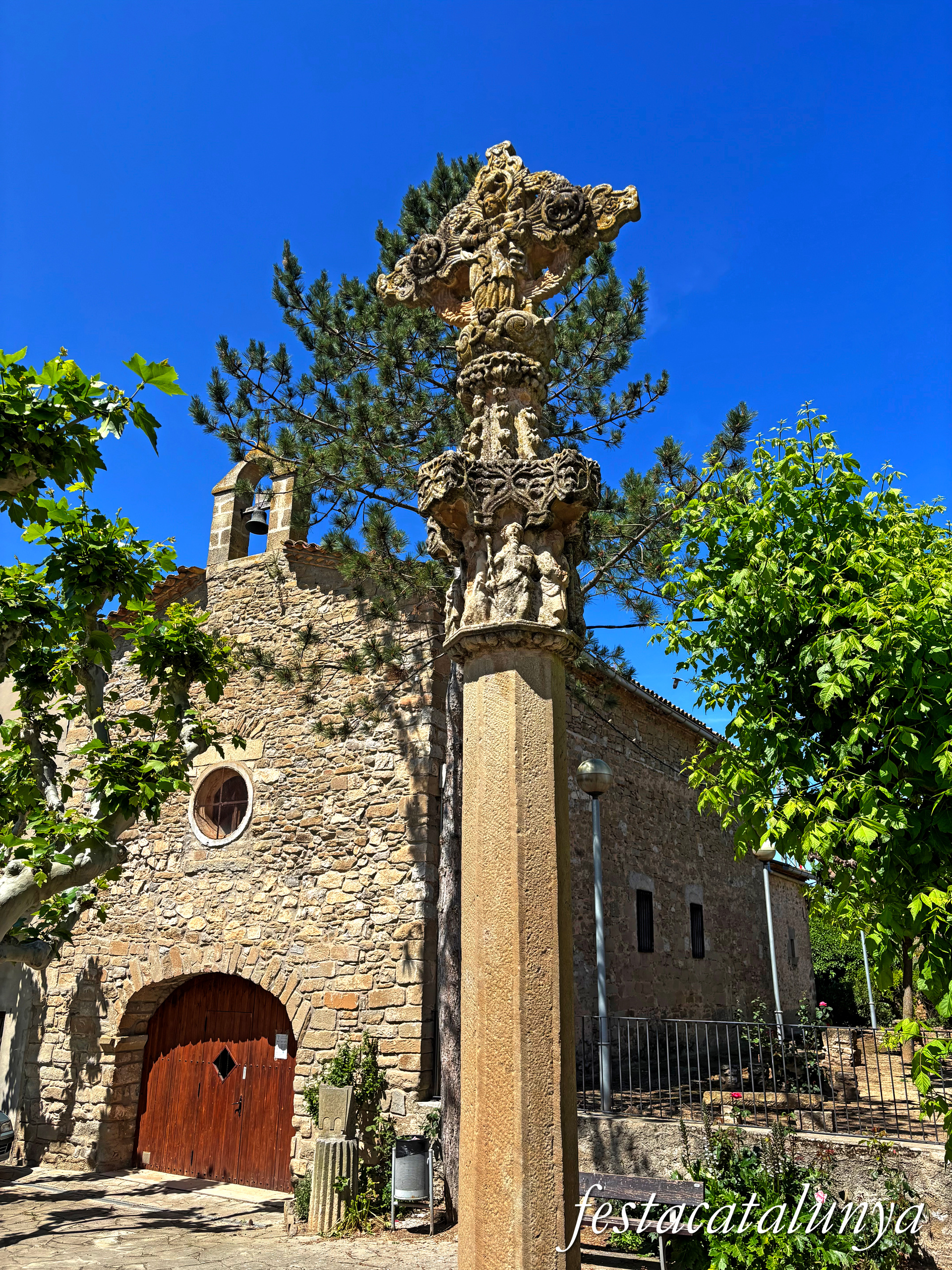 Tàrrega - Creu de terme de Claravalls 
