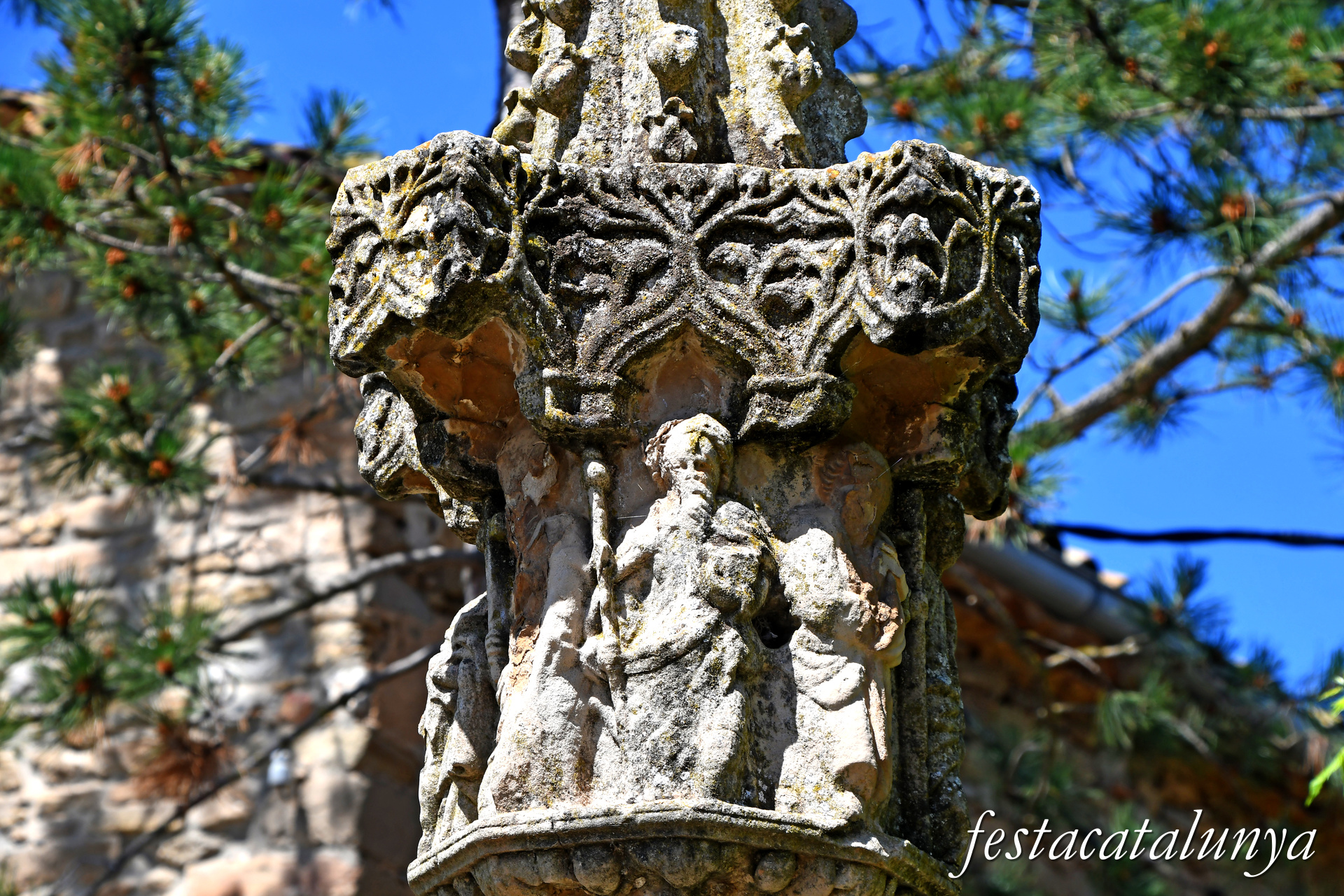 Tàrrega - Creu de terme de Claravalls 
