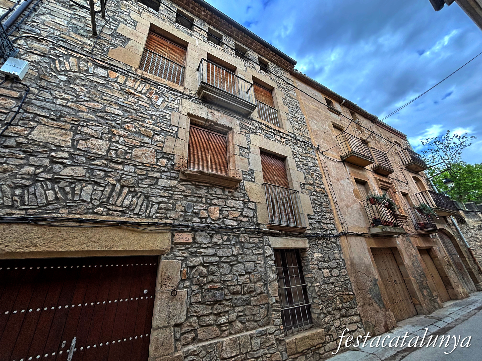 Tàrrega - Nucli històric del Talladell - Carrer Major - Can Marçal