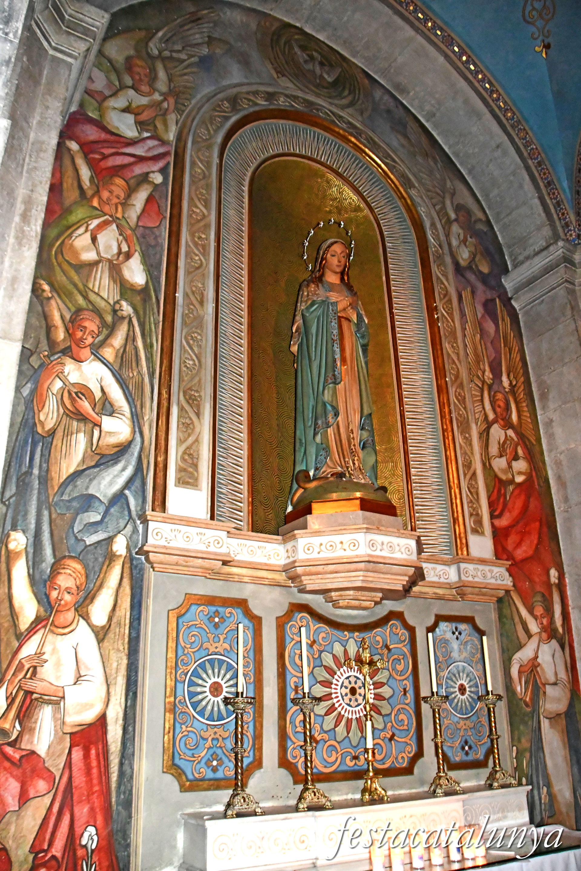 Tàrrega - Església parroquial de Santa Maria de l'Alba - Capella de la Immaculada Concepció 