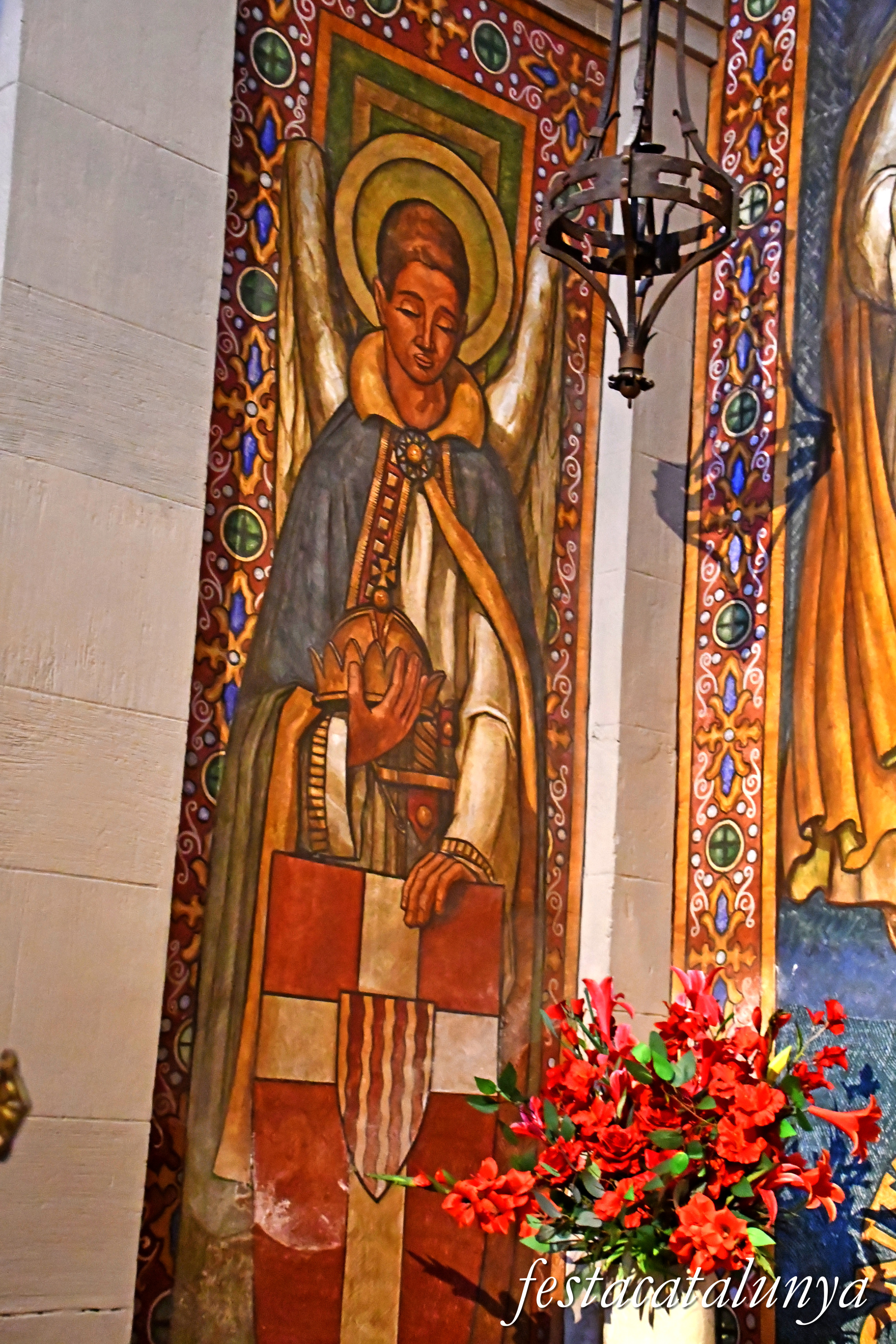 Tàrrega - Església parroquial de Santa Maria de l'Alba - Capella de la Mare de Déu de Montserrat 