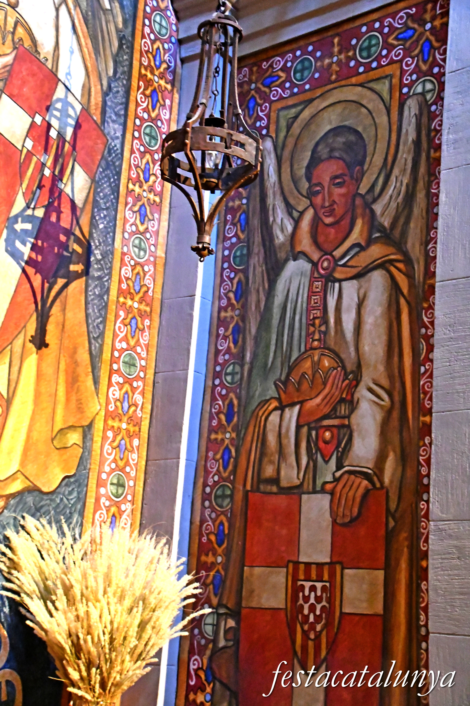 Tàrrega - Església parroquial de Santa Maria de l'Alba - Capella de la Mare de Déu de Montserrat 